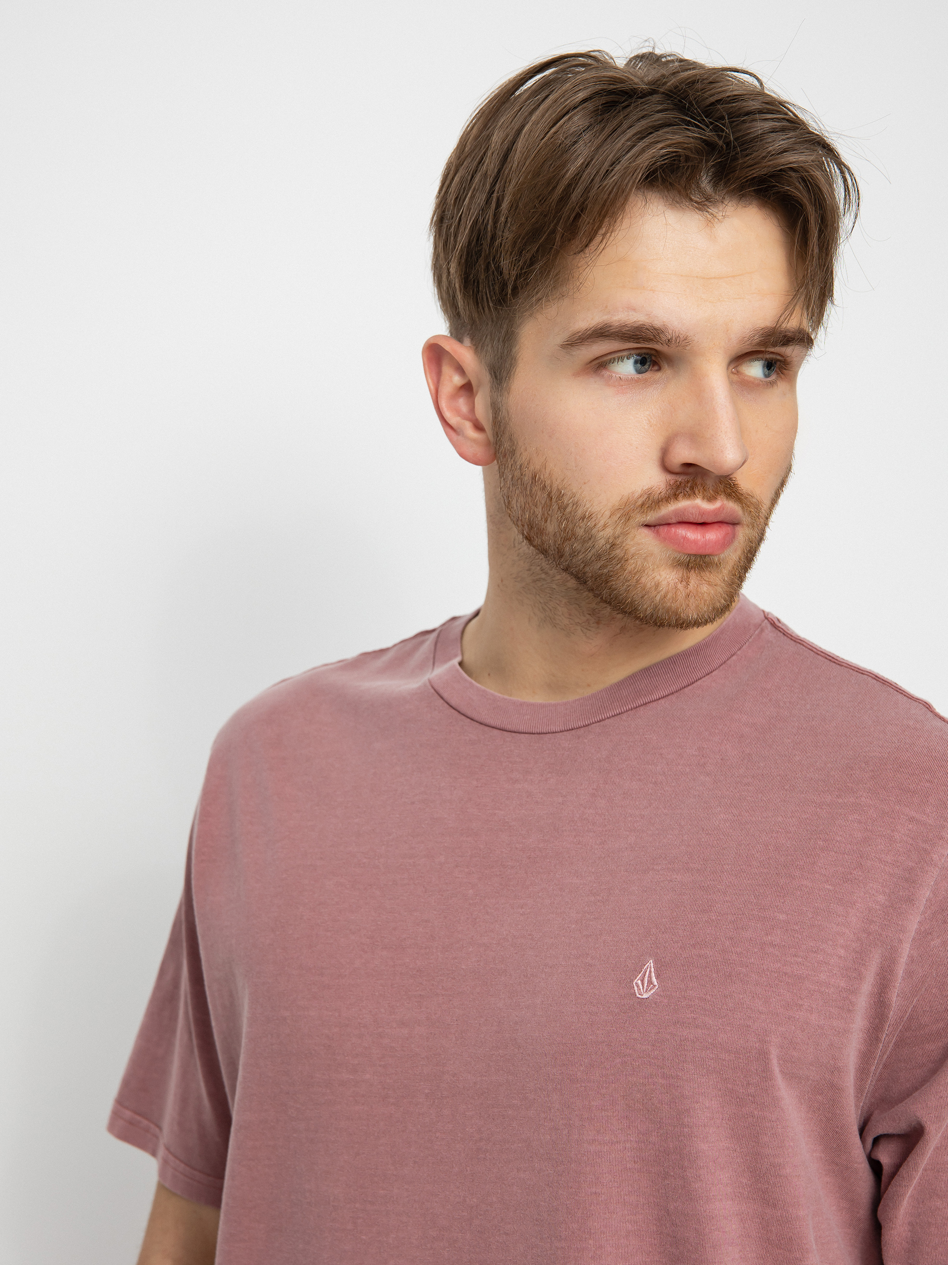 Tričko Volcom Solid Stone Emb (rose brown)