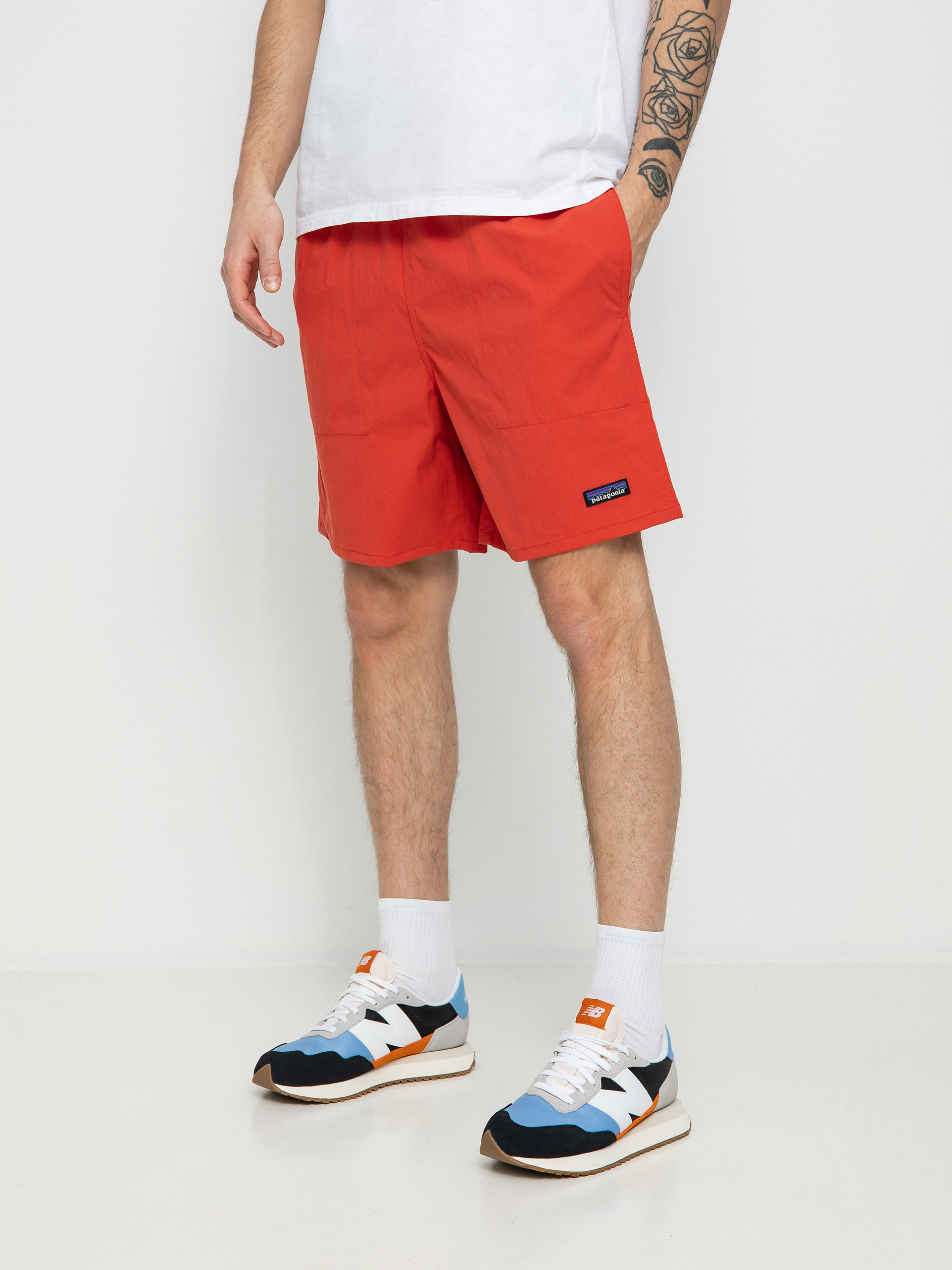 Kraťasy Patagonia Baggies Lights 6.5 in (sumac red)