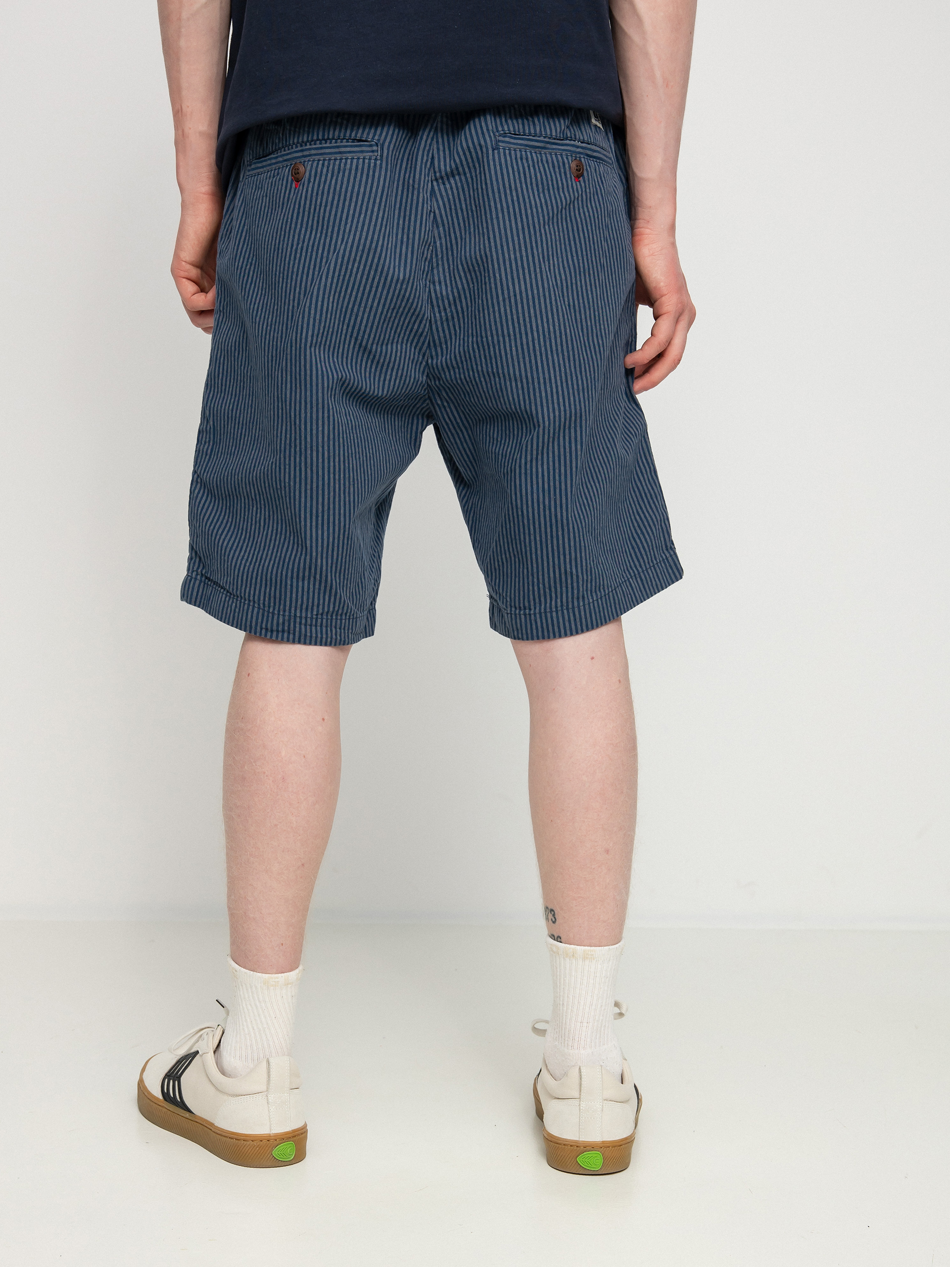 Kraťasy Quiksilver Sheringa Mix (insignia blue poplin pinstripe)