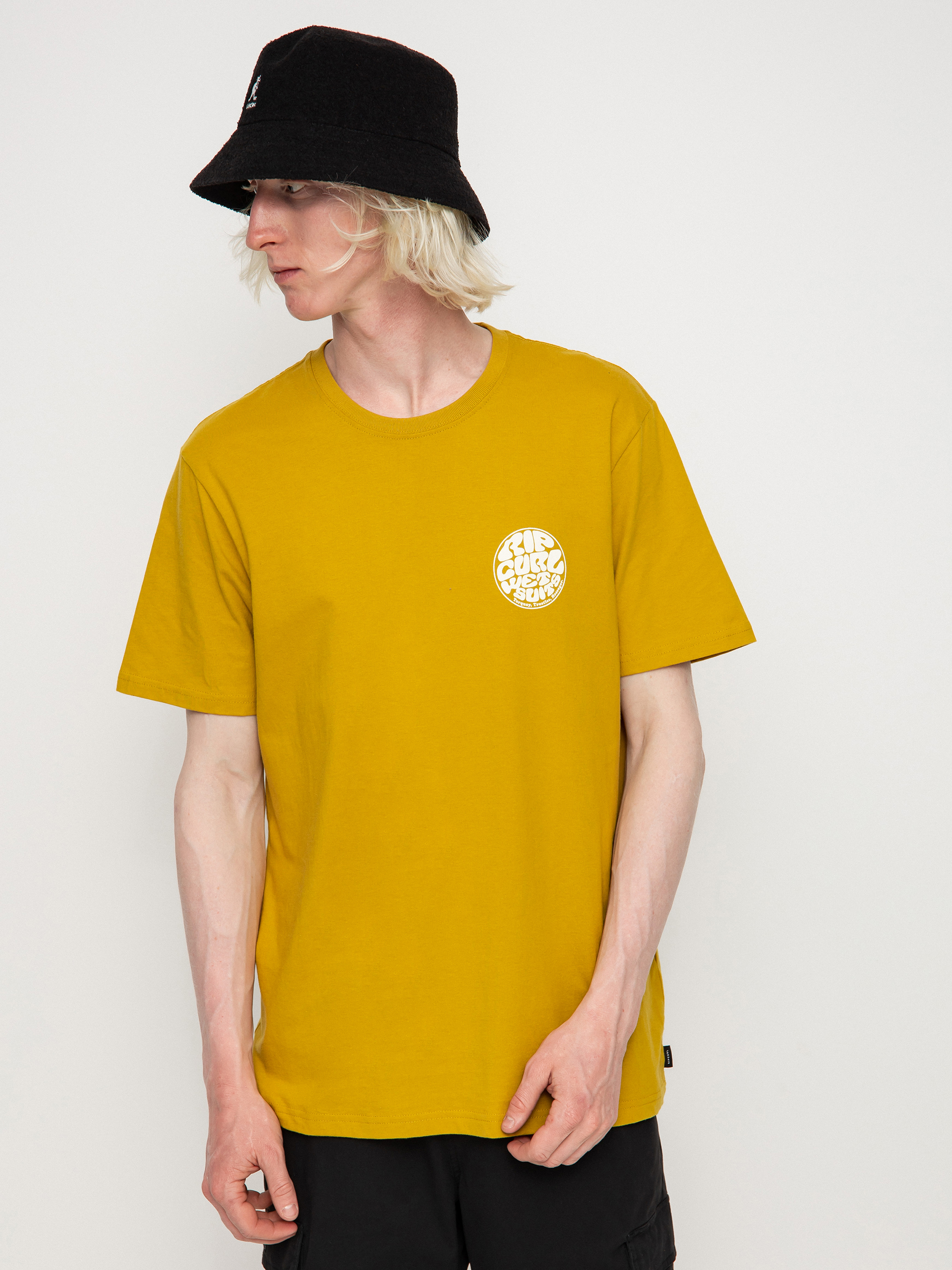 Tričko Rip Curl Wetsuit Icon (vintage yellow)