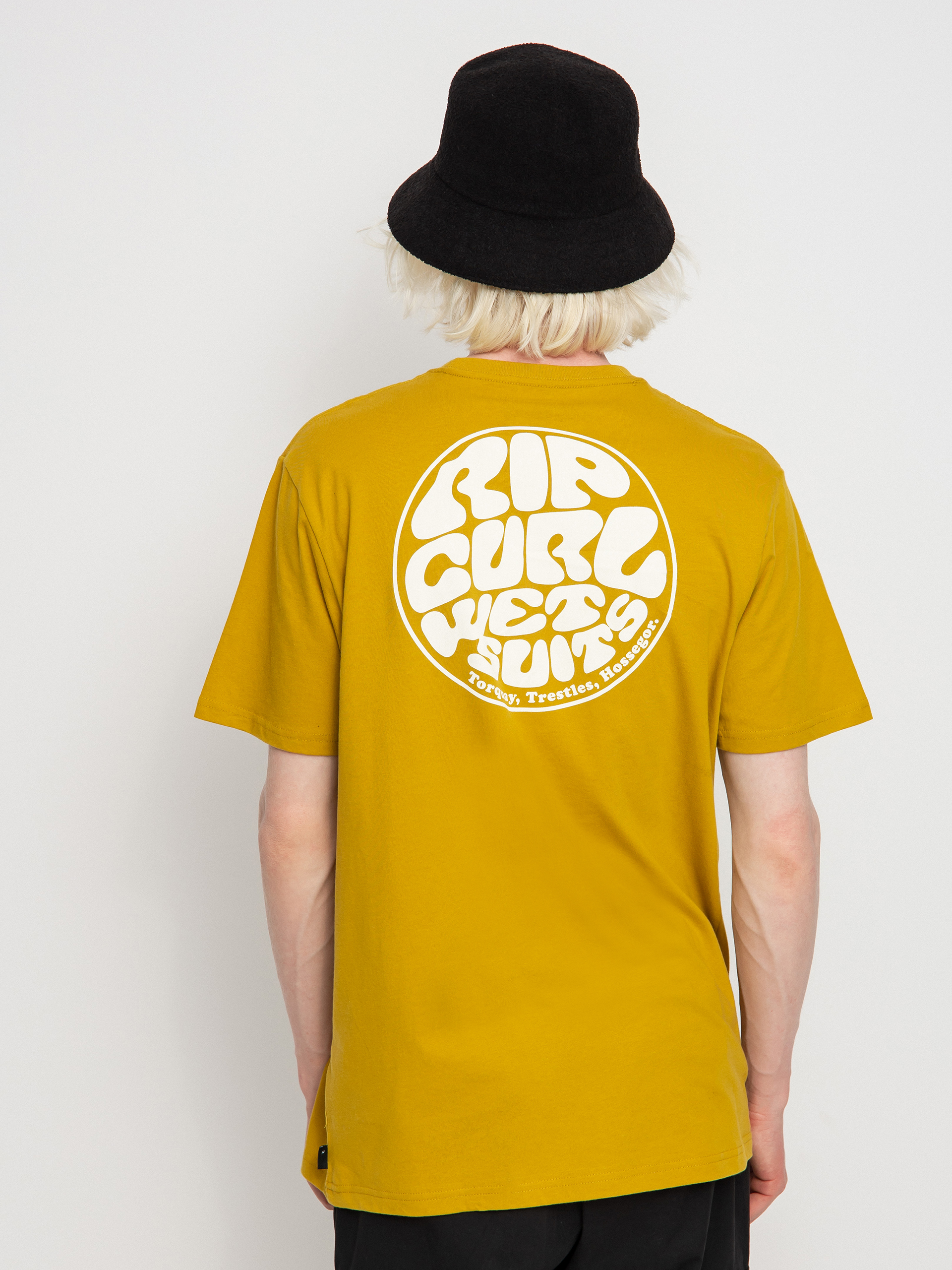 Tričko Rip Curl Wetsuit Icon (vintage yellow)