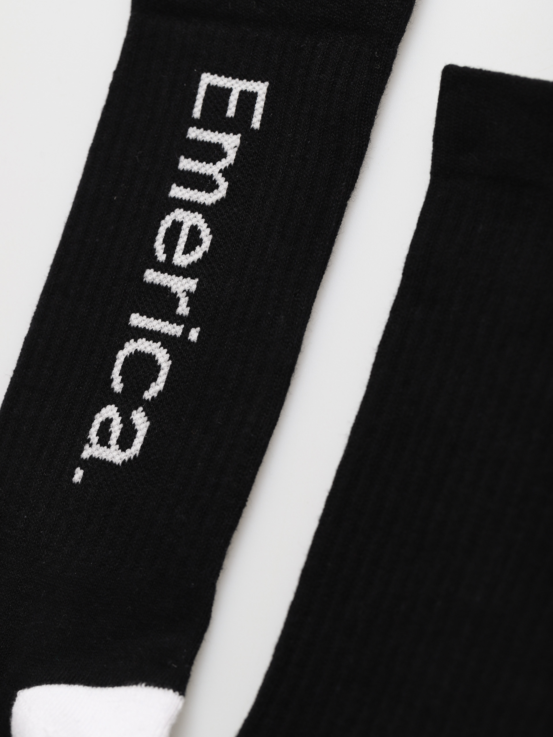 Ponožky Emerica Pure Crew (black/white)