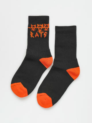 Ponožky Malita Rats (graphite/orange)