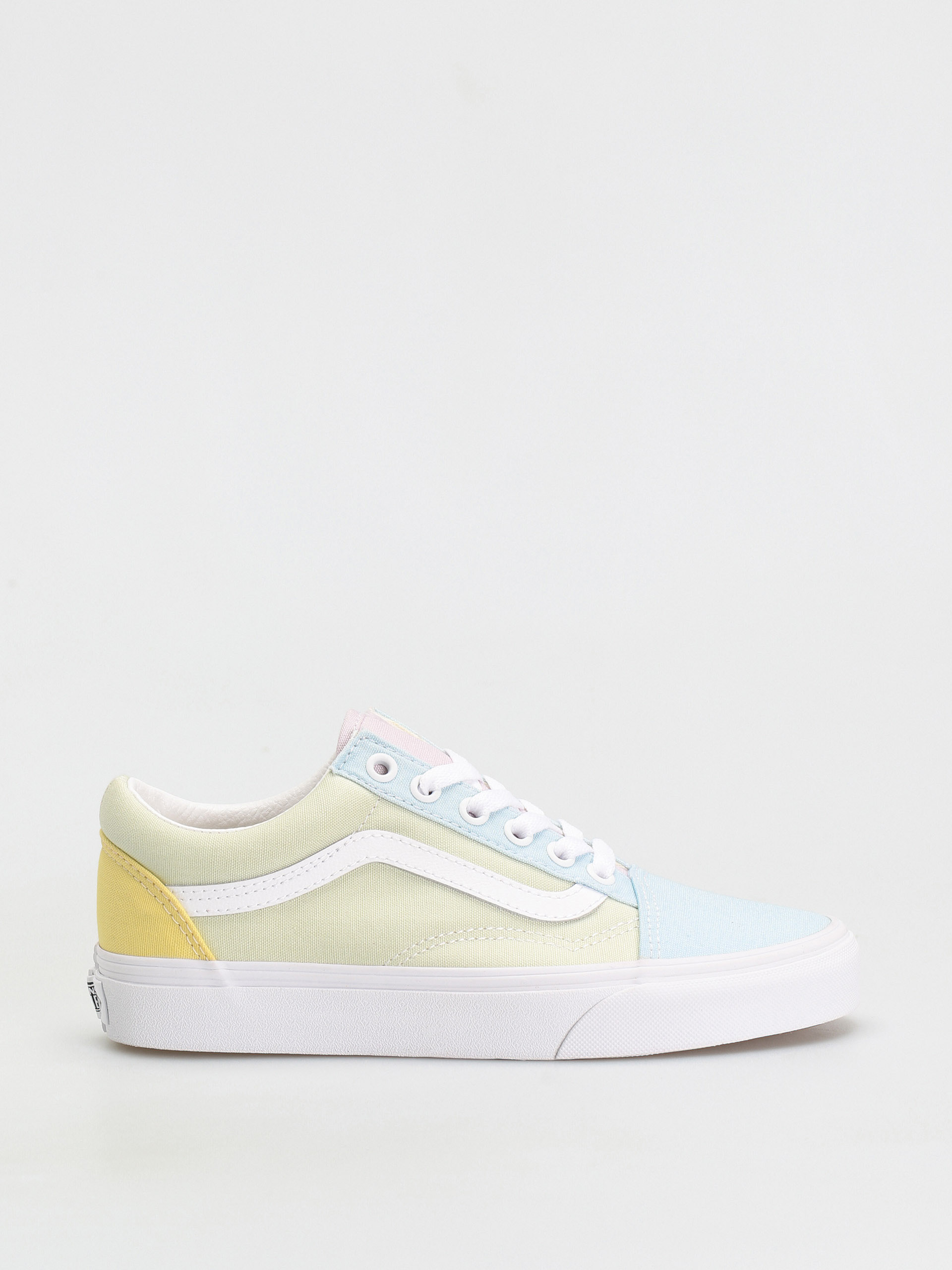 Boty Vans Old Skool (pastel block/multi/true white)