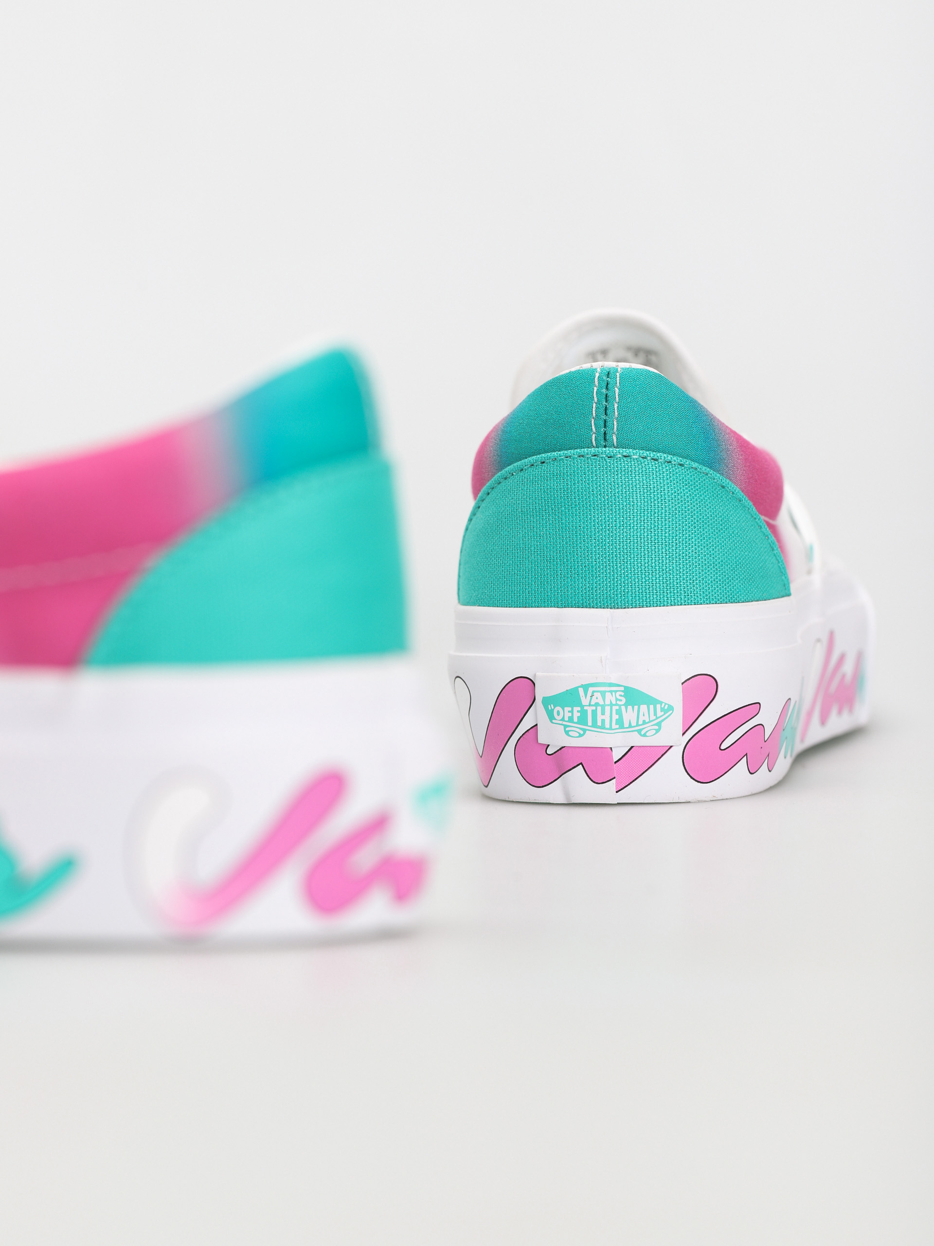 Boty Vans Classic Slip On Platform (spring fade/white/true white)