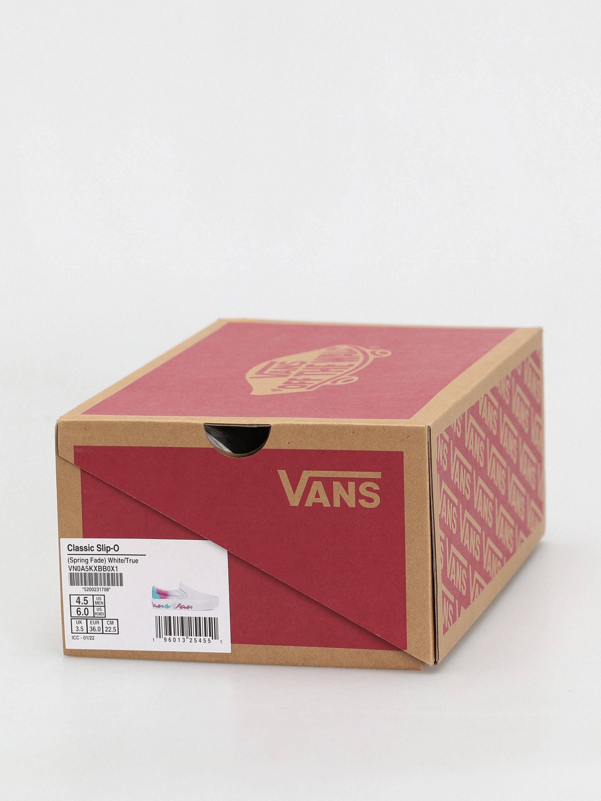 Boty Vans Classic Slip On Platform (spring fade/white/true white)