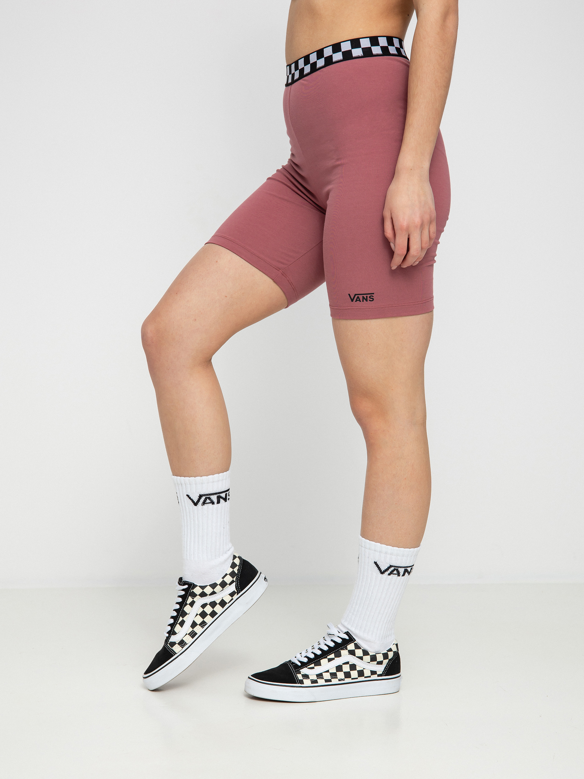 Leginy Vans Checkerboard Short Wmn (deco rose)