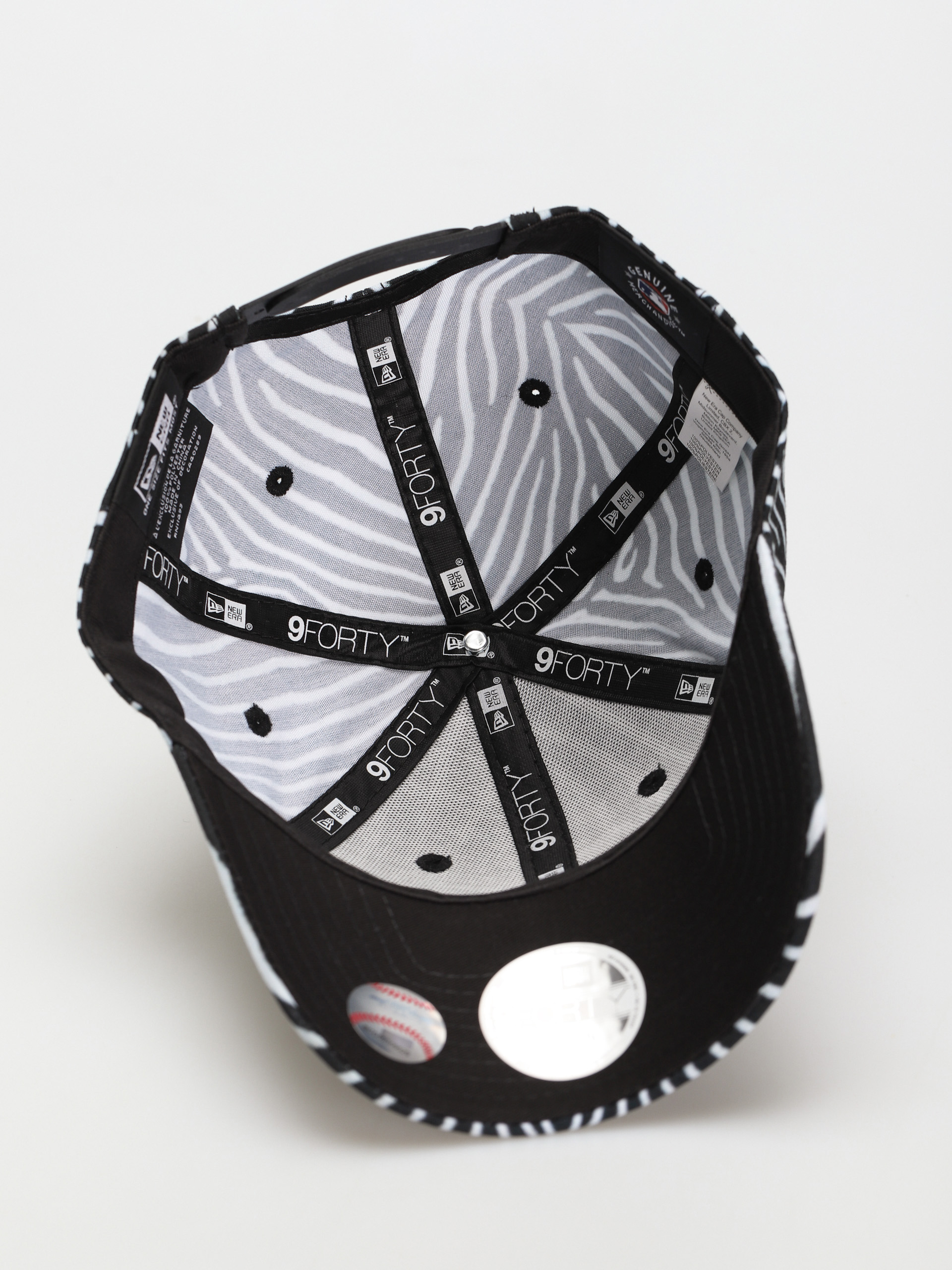 Kšiltovka  New Era Los Angeles Dodgers Animal Print 9 Forty Wmn (zebra/white)