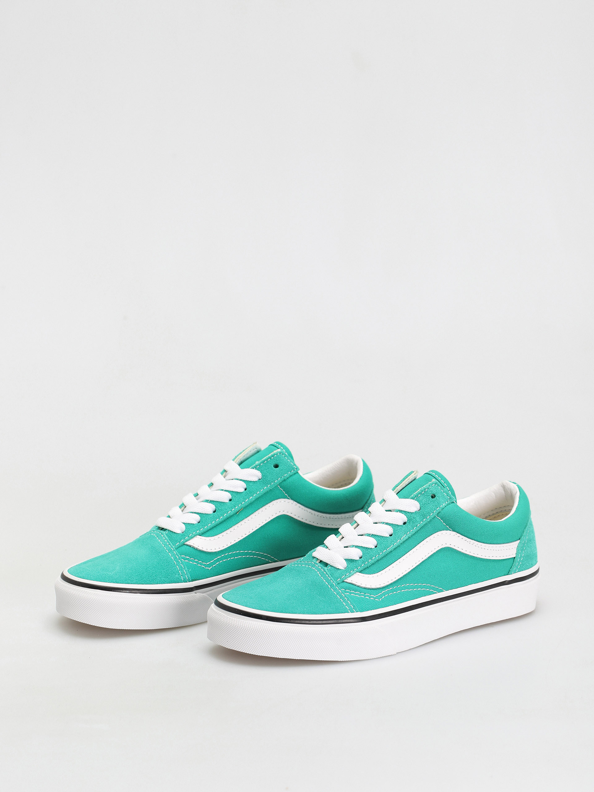 Boty Vans Old Skool (pepper green/true white)