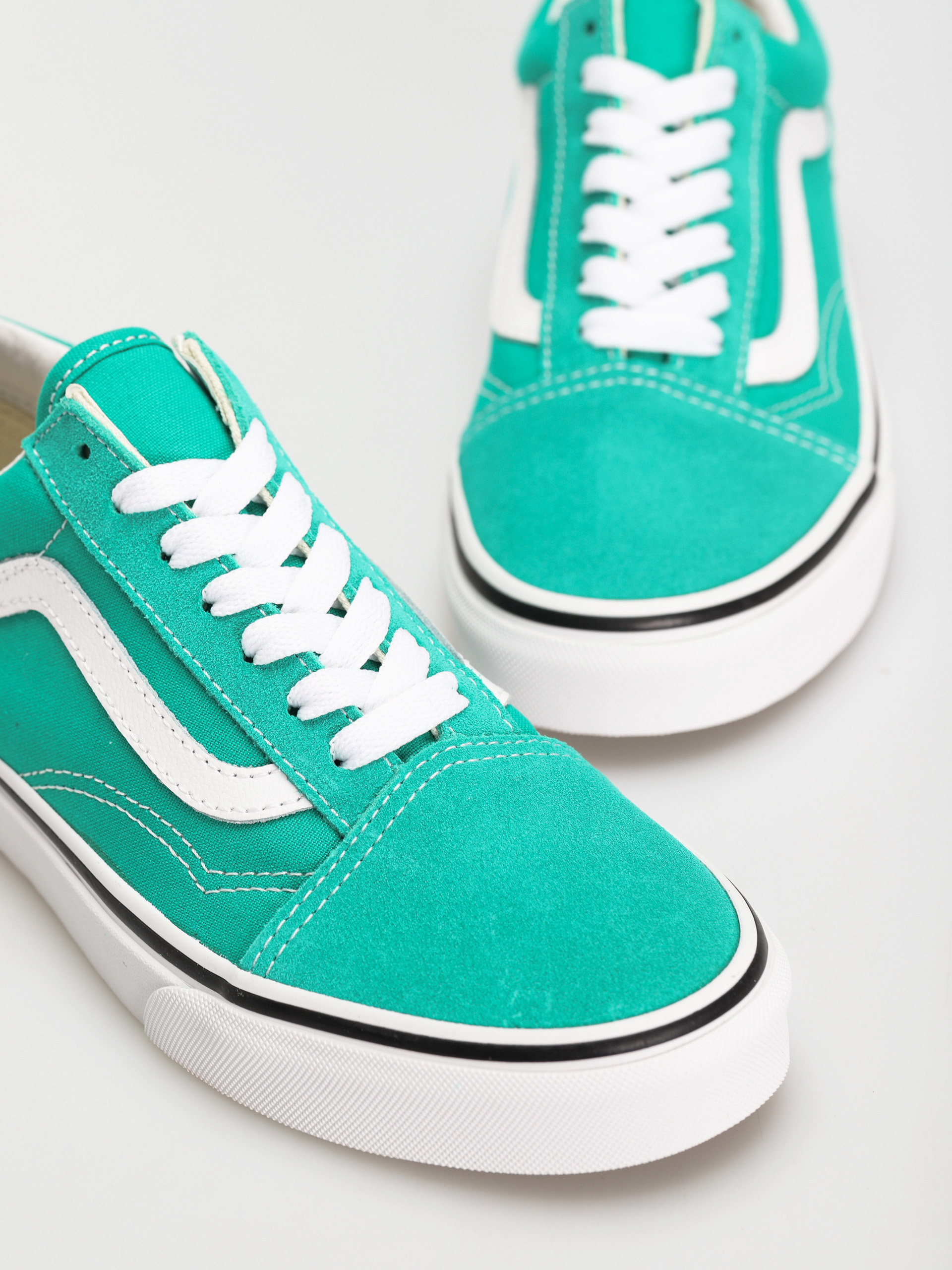 Boty Vans Old Skool (pepper green/true white)