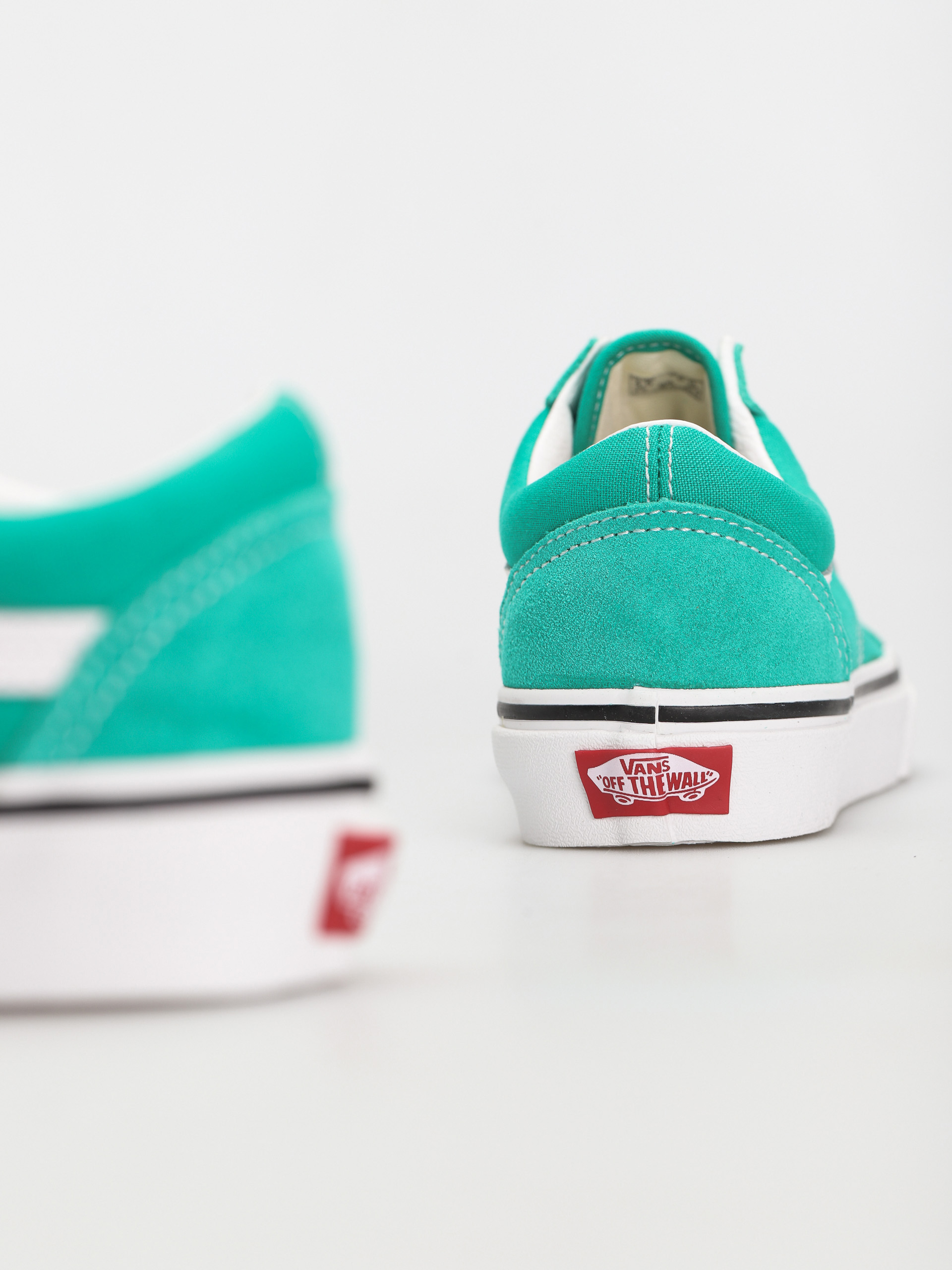 Boty Vans Old Skool (pepper green/true white)