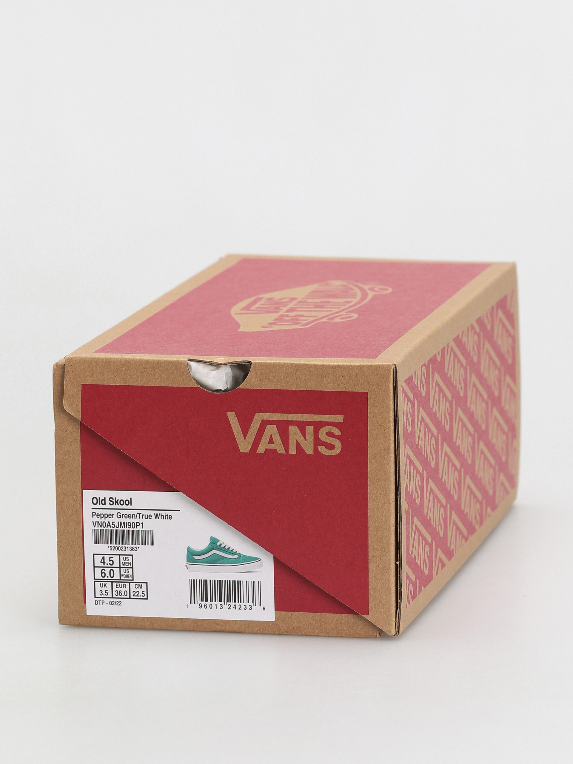 Boty Vans Old Skool (pepper green/true white)