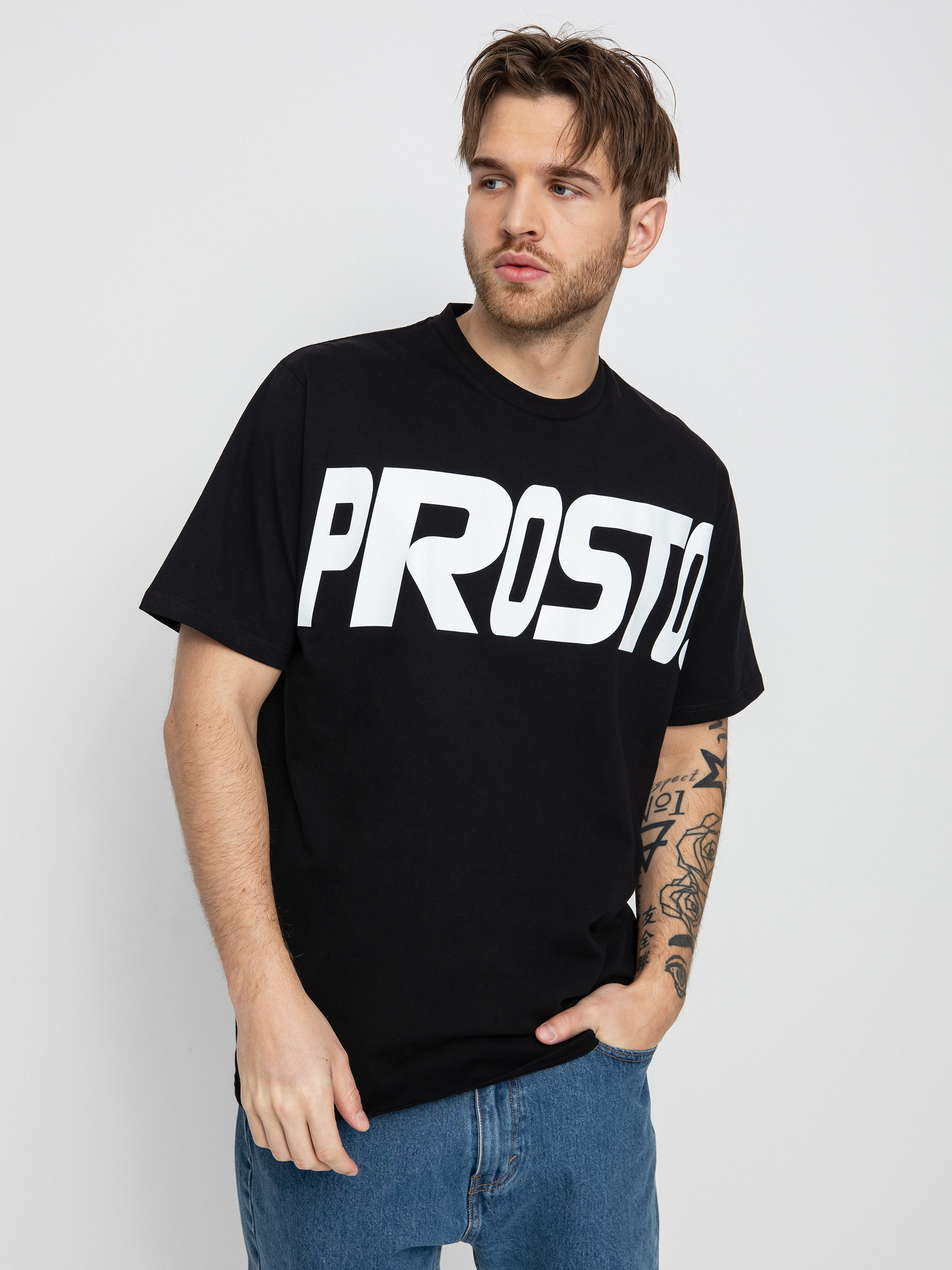 Tričko Prosto Perspect (black)