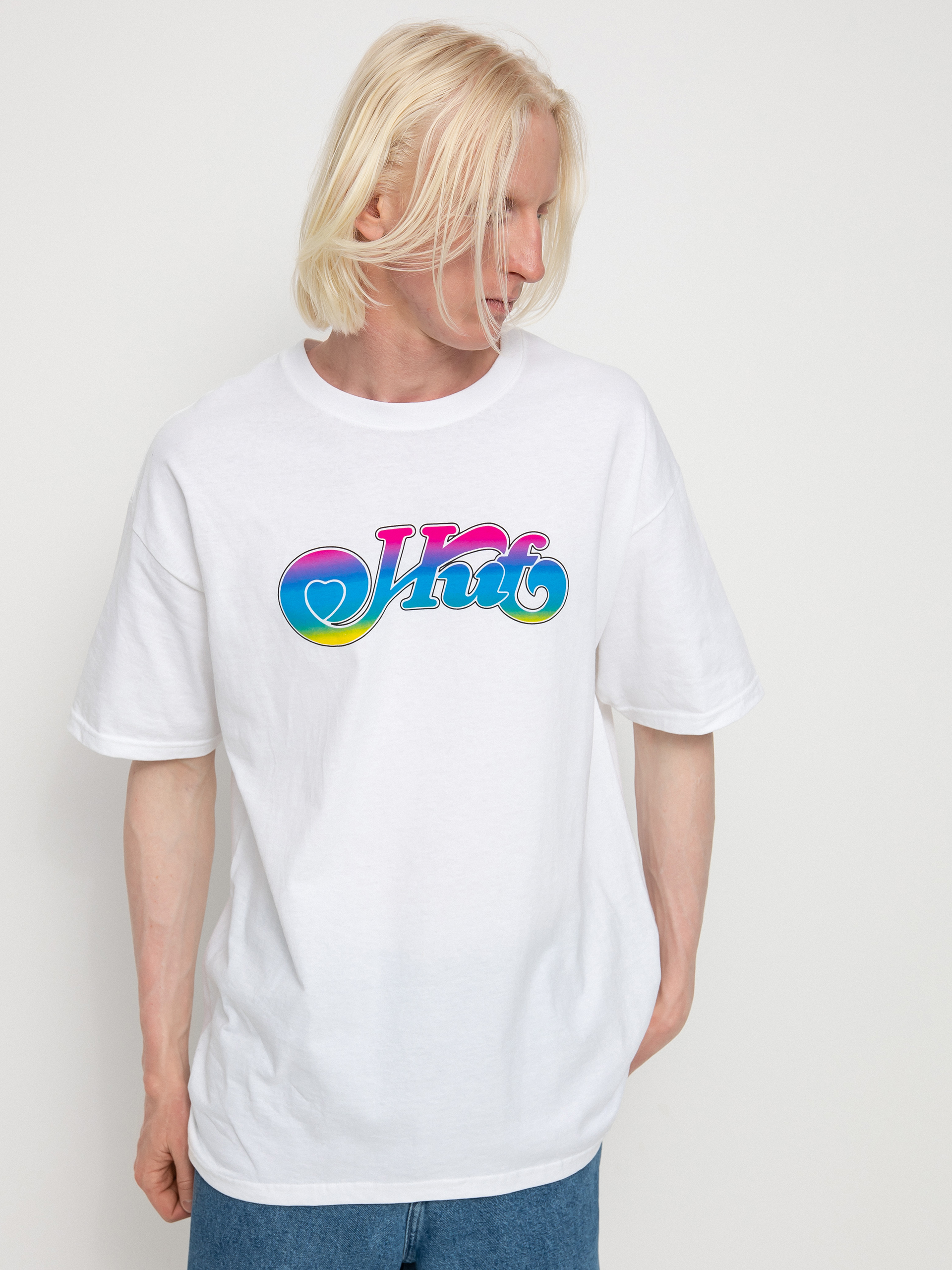 Tričko HUF Wild World (white)