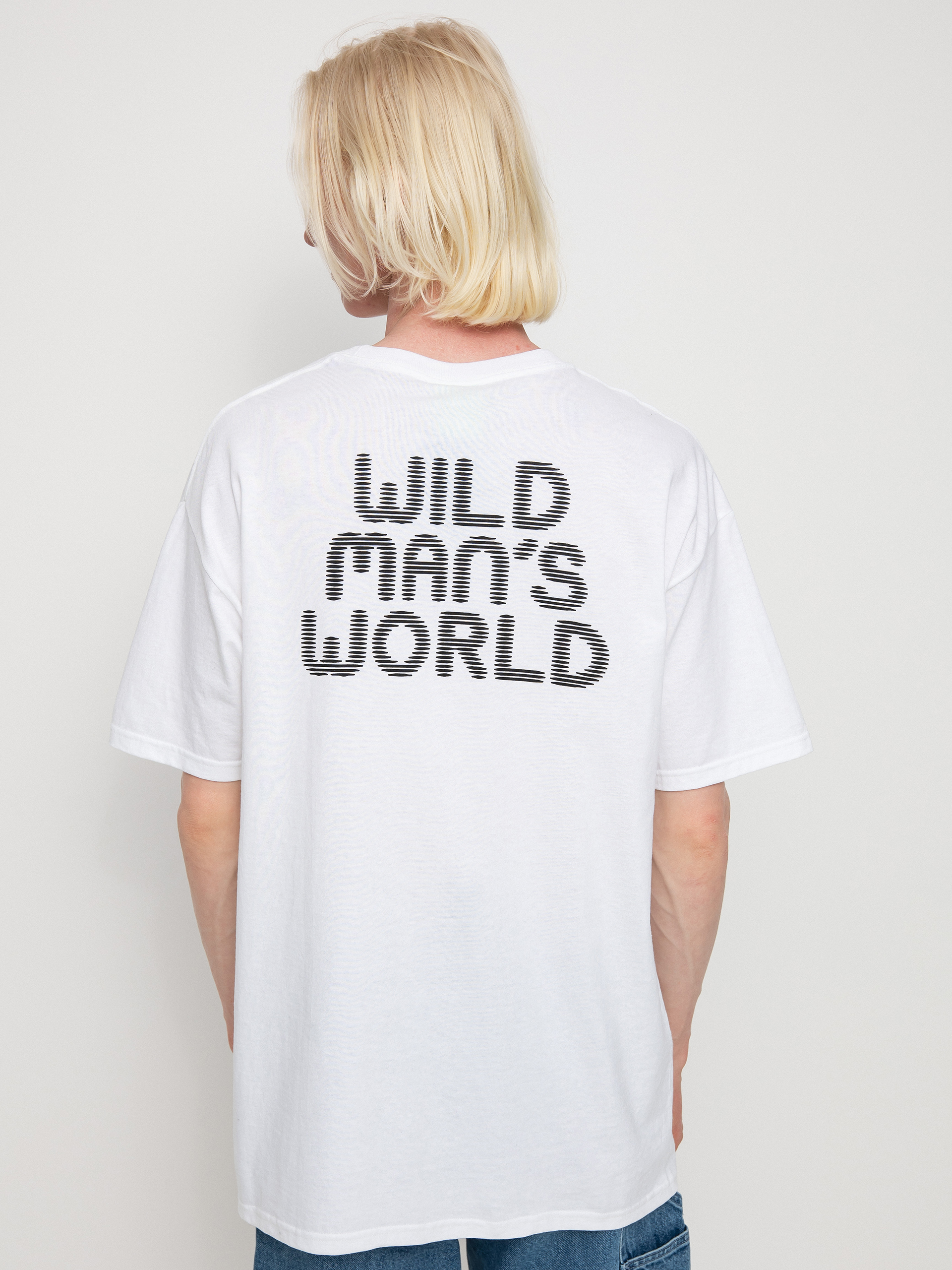 Tričko HUF Wild World (white)