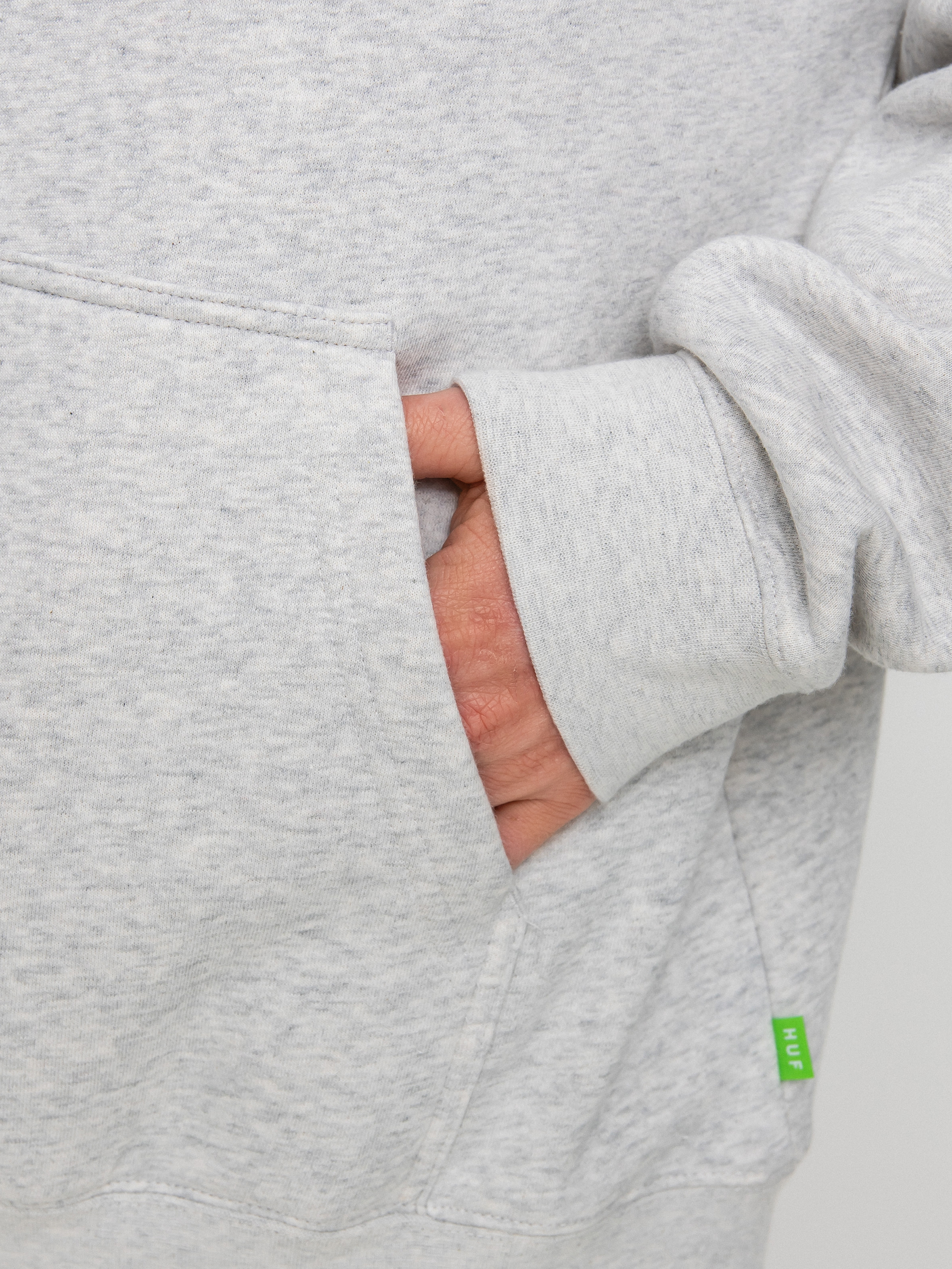 Mikina s kapucí HUF Crackerjack HD (athletic heather)