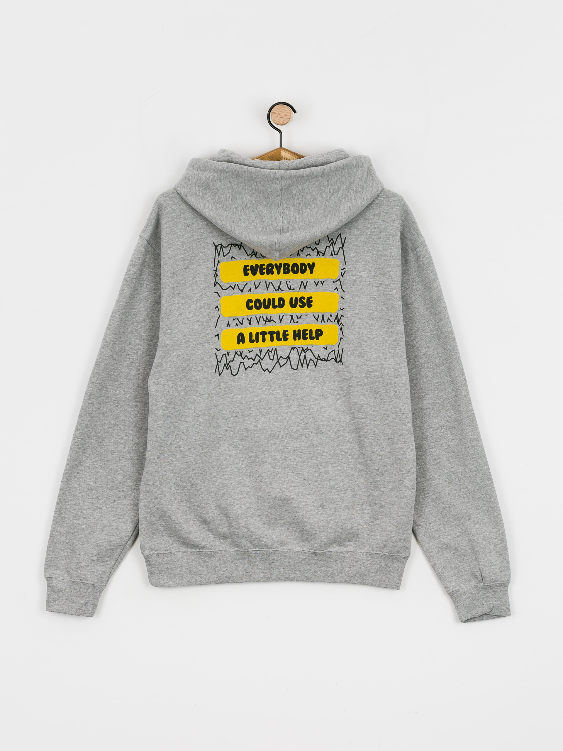 Mikina s kapucí Etnies Kink Bmx HD (grey/heather)