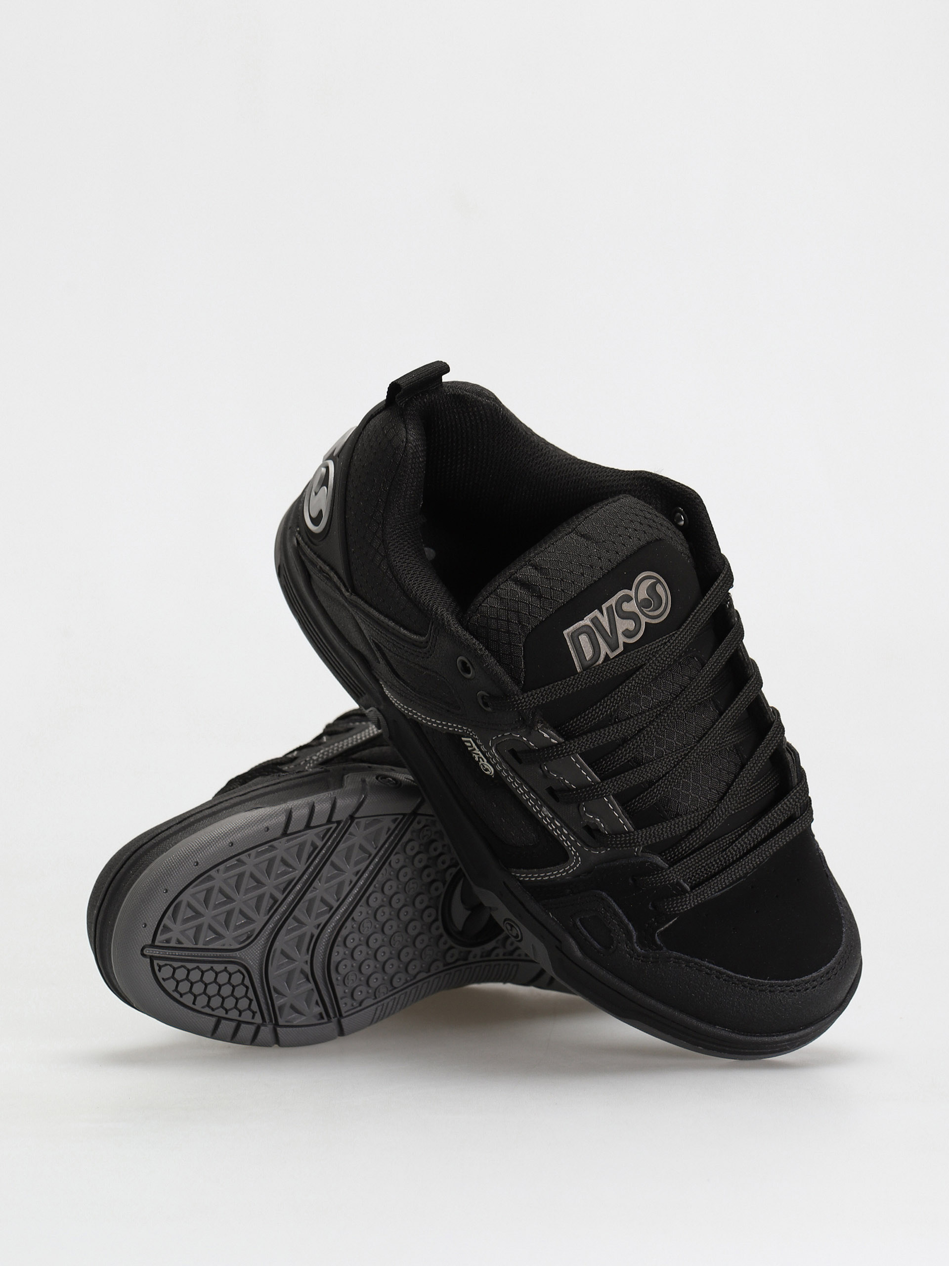 Boty DVS Comanche (black reflective charcoal nubuck)