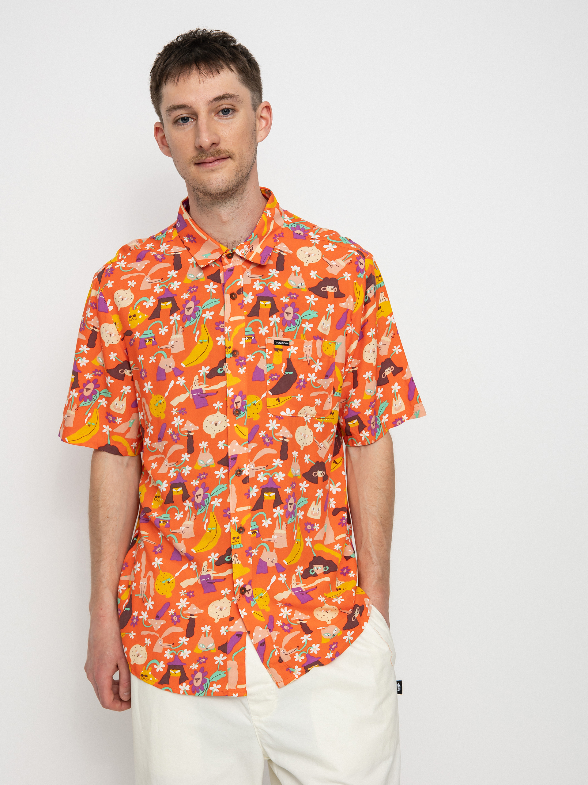 Košile Volcom Egle Zvirblyte (prt print)