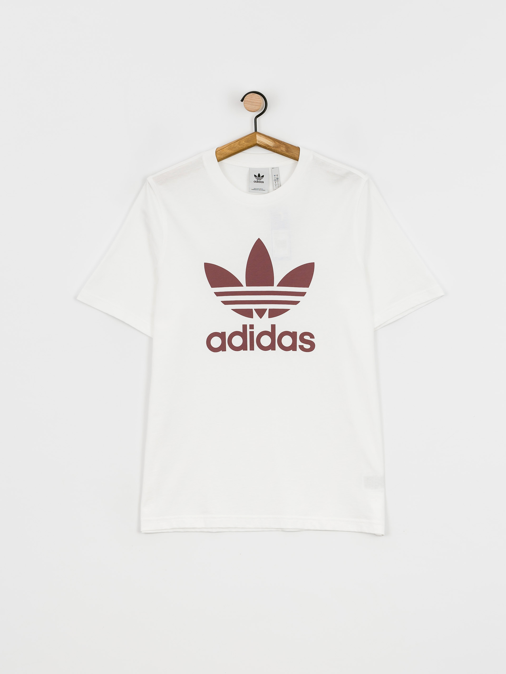 Tričko adidas Originals Trefoil (white/quicri)