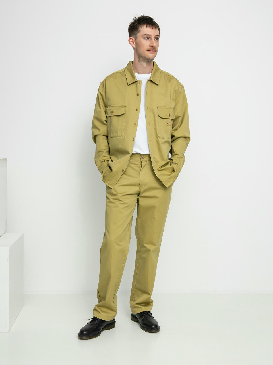 Košile Dickies Heritage 100 (dark khaki)