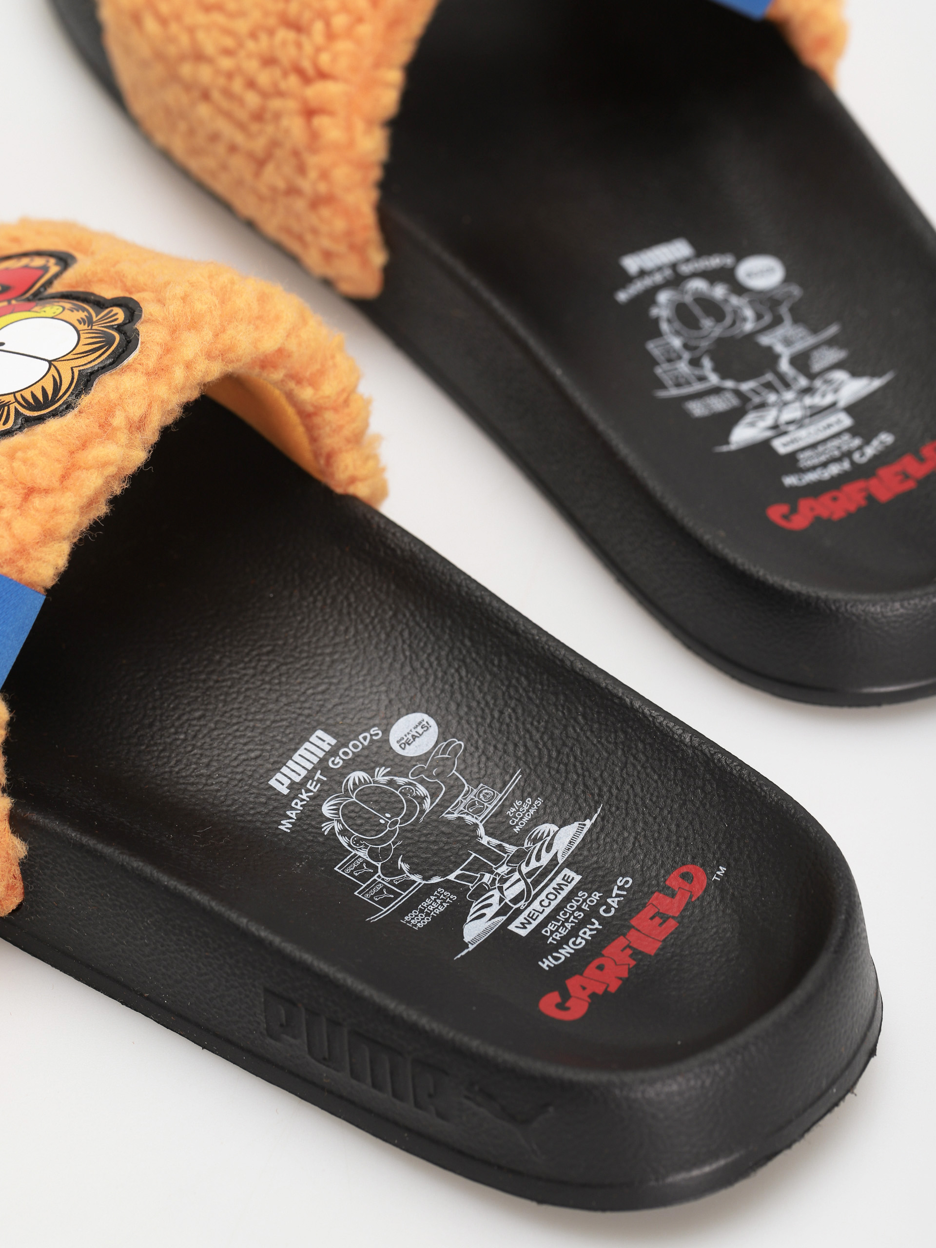 Plážovky Puma Leadcat 2 0 Garfield (puma black/zinnia)