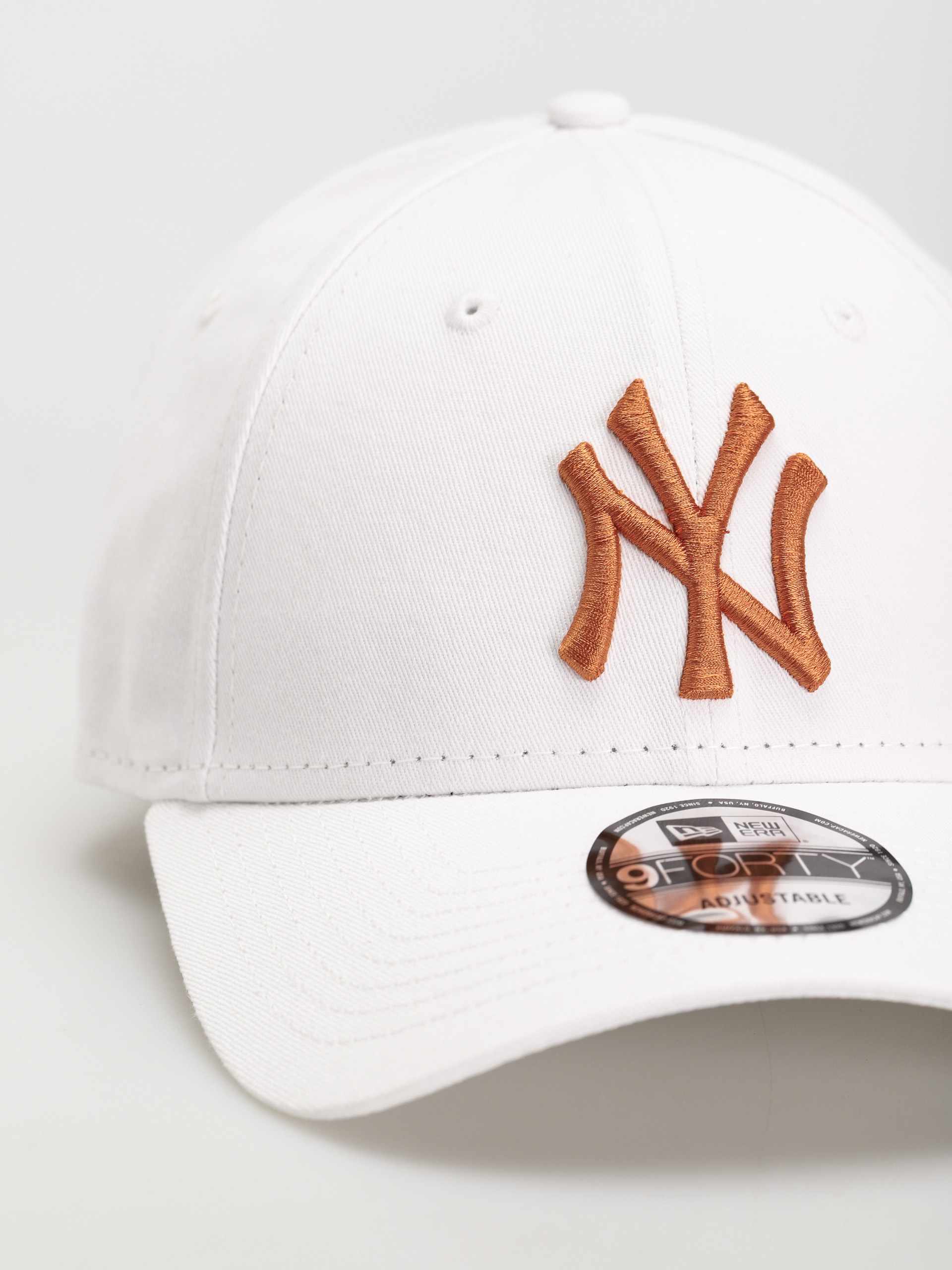 New York Yankees 9 Forty (white/orange 