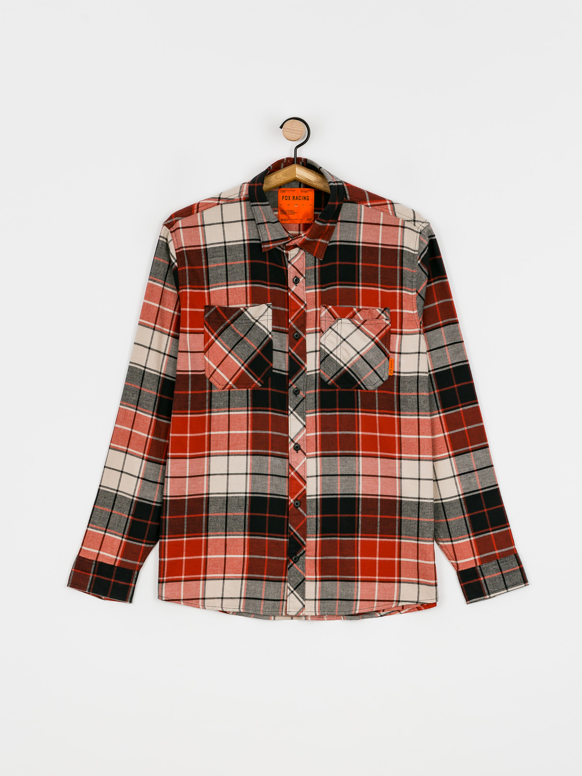 Košile Fox Grainz Utility (rd cly)