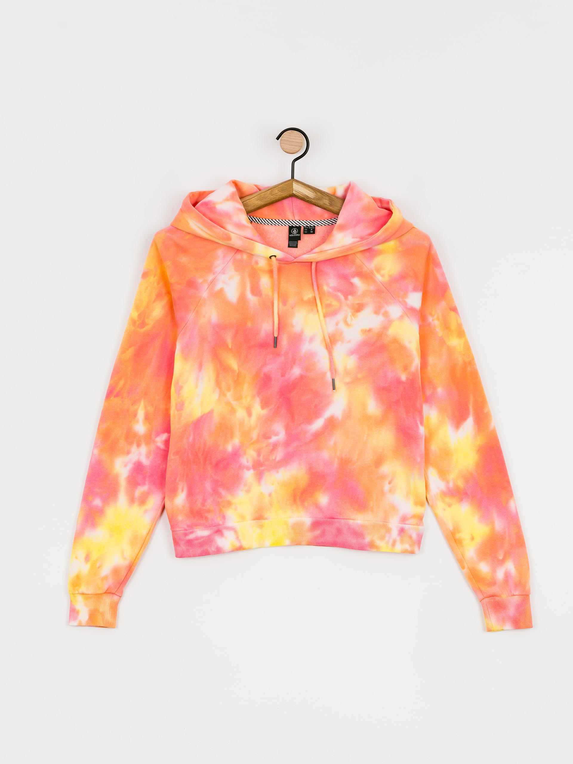 Mikina s kapucí Volcom Truly Stokin HD Wmn (multi)