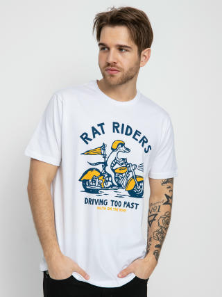 Tričko Malita Rat Riders (white)