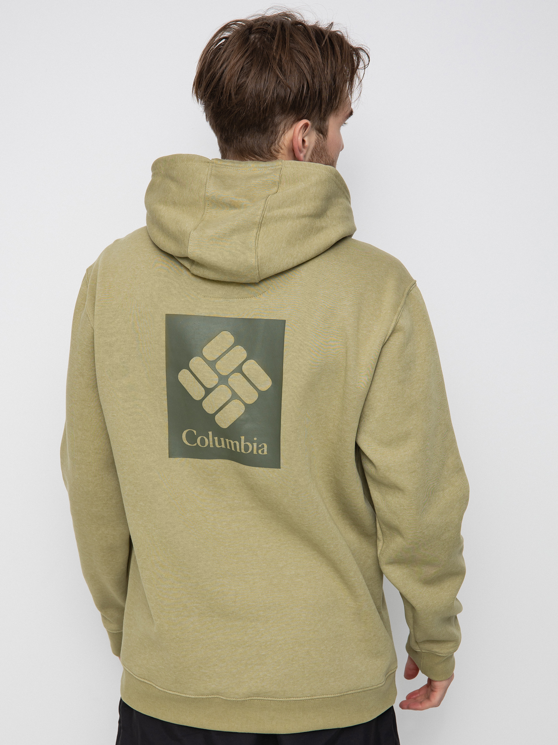 Mikina s kapucí Columbia Basic Logo HD (savory heather)