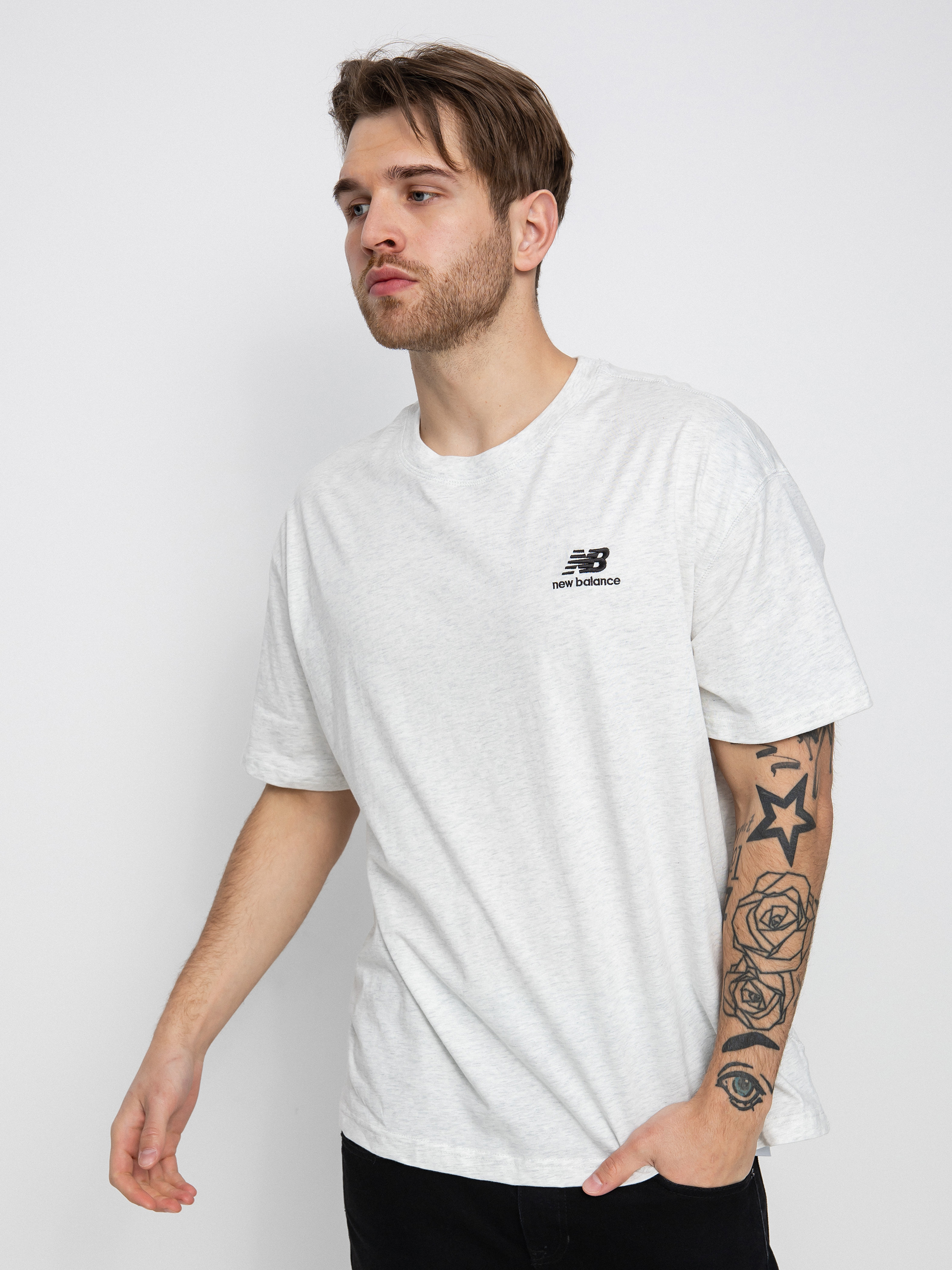 Tričko New Balance Essentials Uni Ssentials (grey)