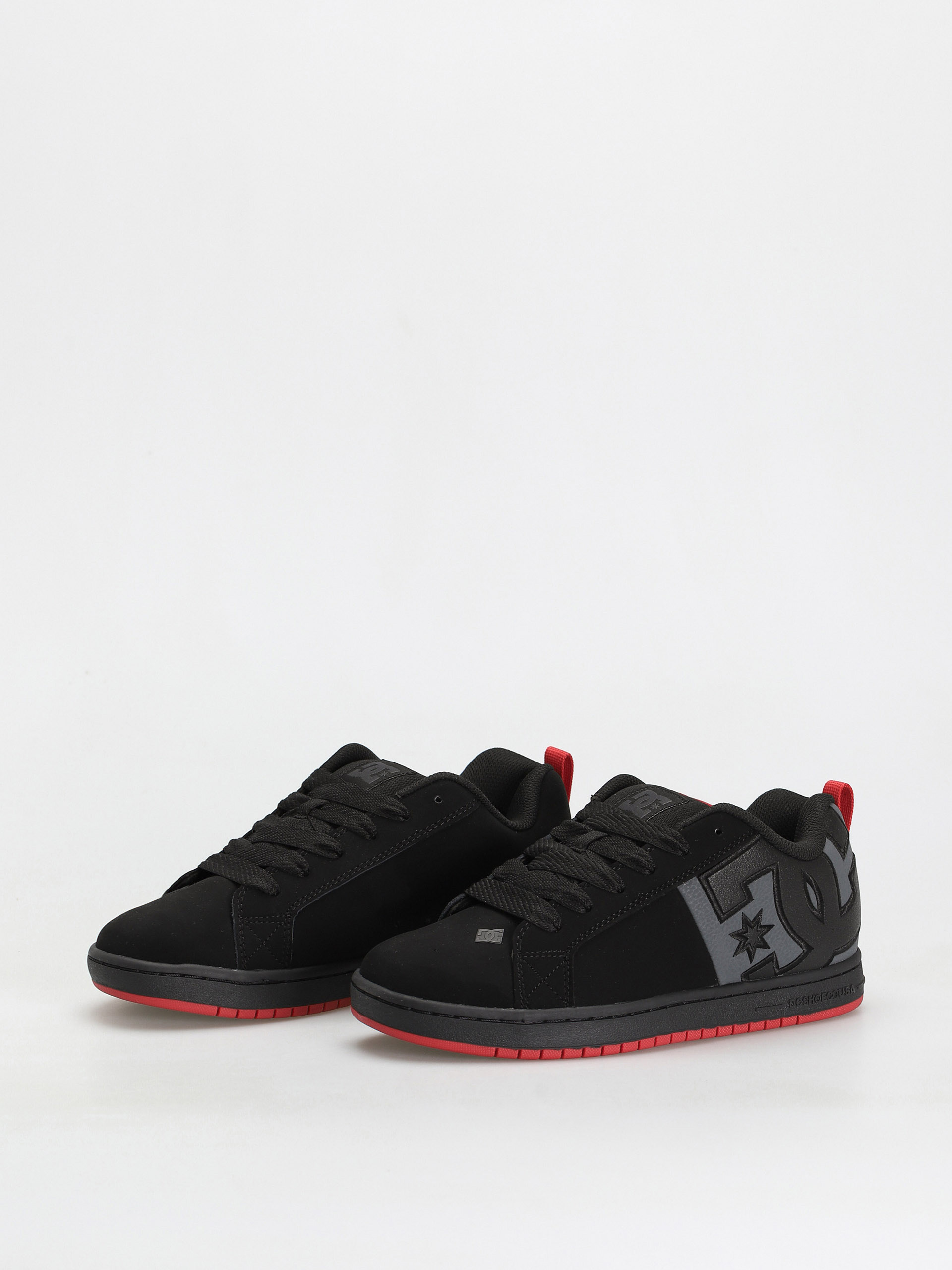Boty DC Court Graffik Sq (black/grey/red)