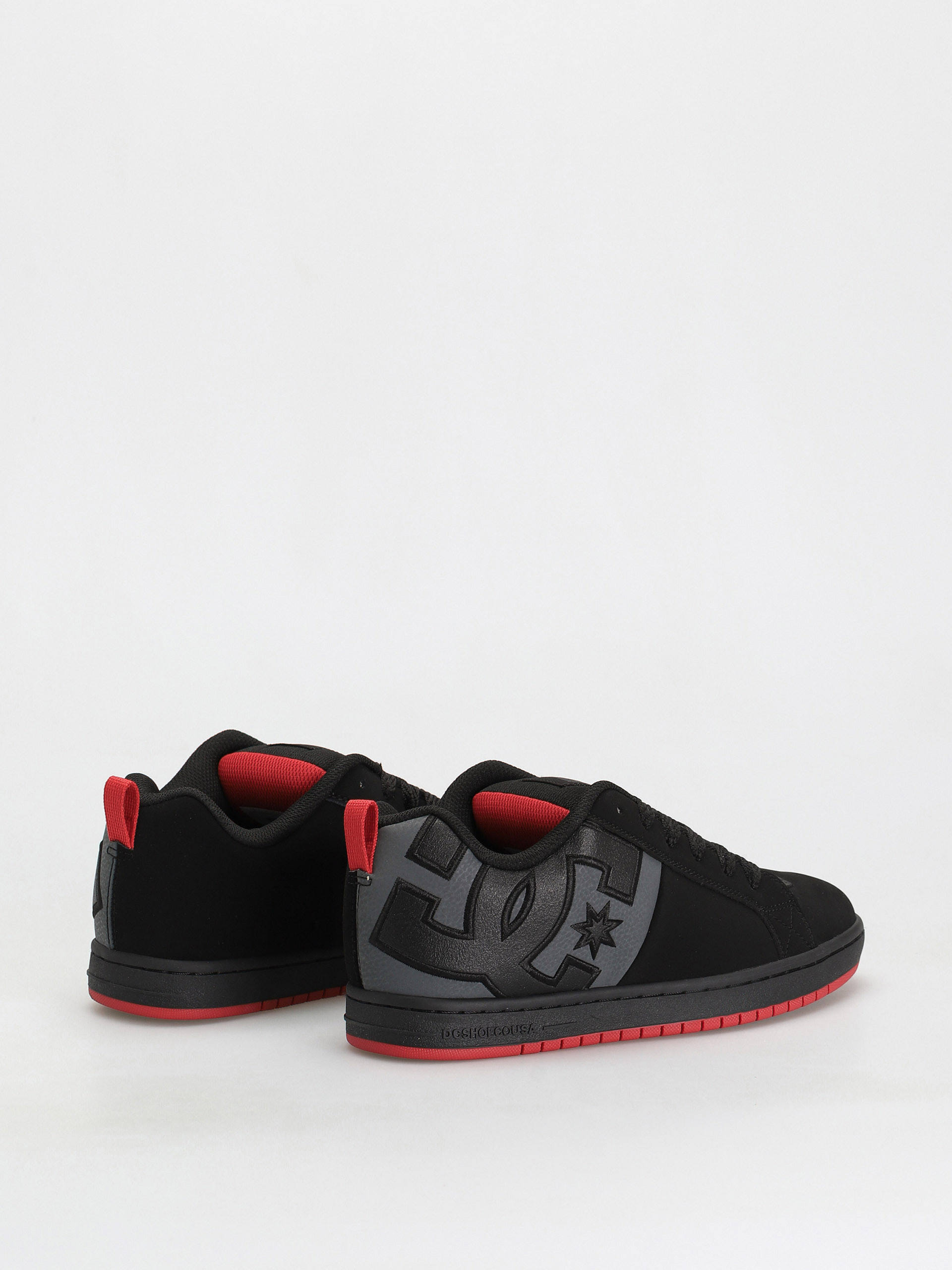 Boty DC Court Graffik Sq (black/grey/red)