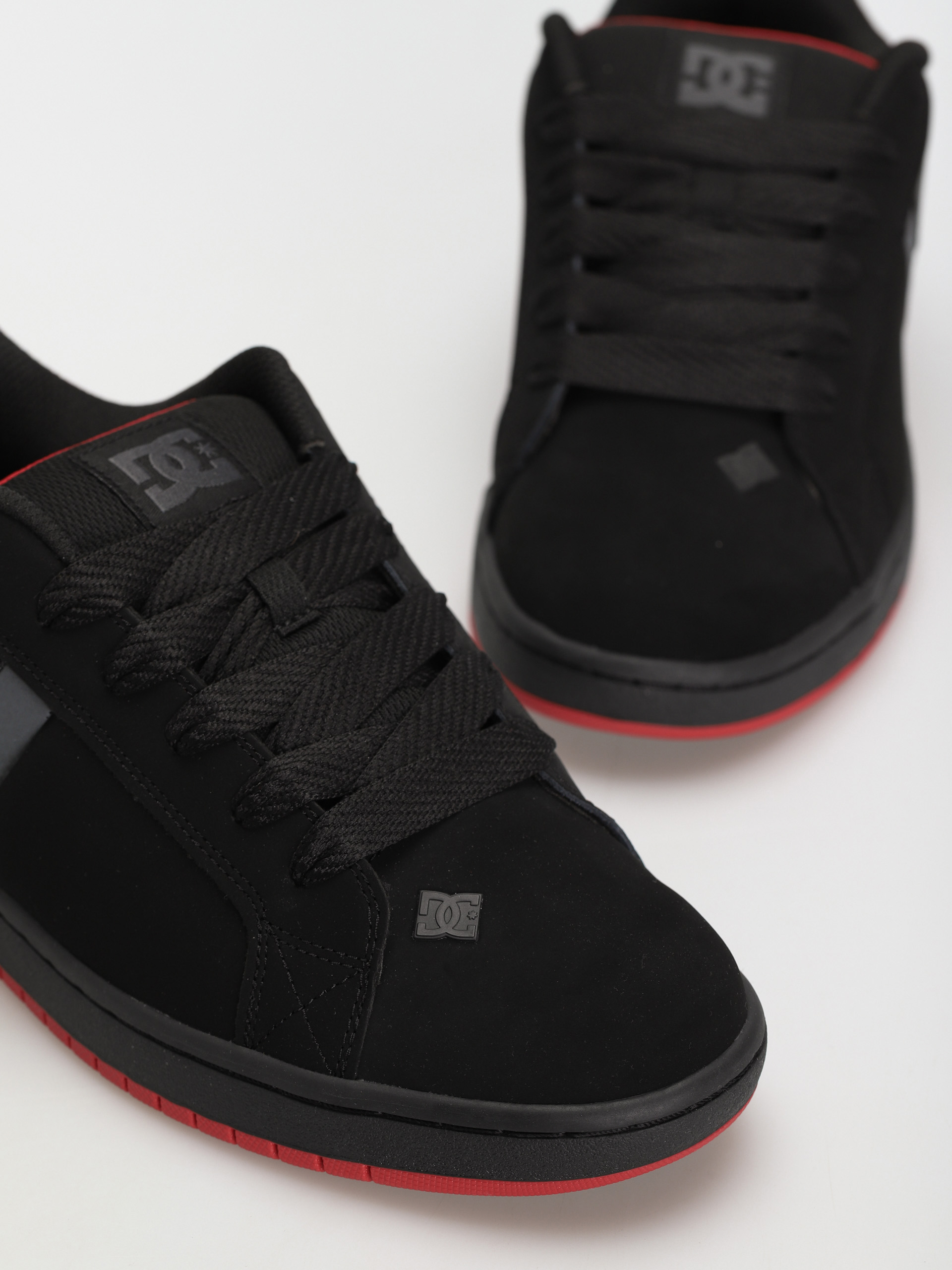 Boty DC Court Graffik Sq (black/grey/red)