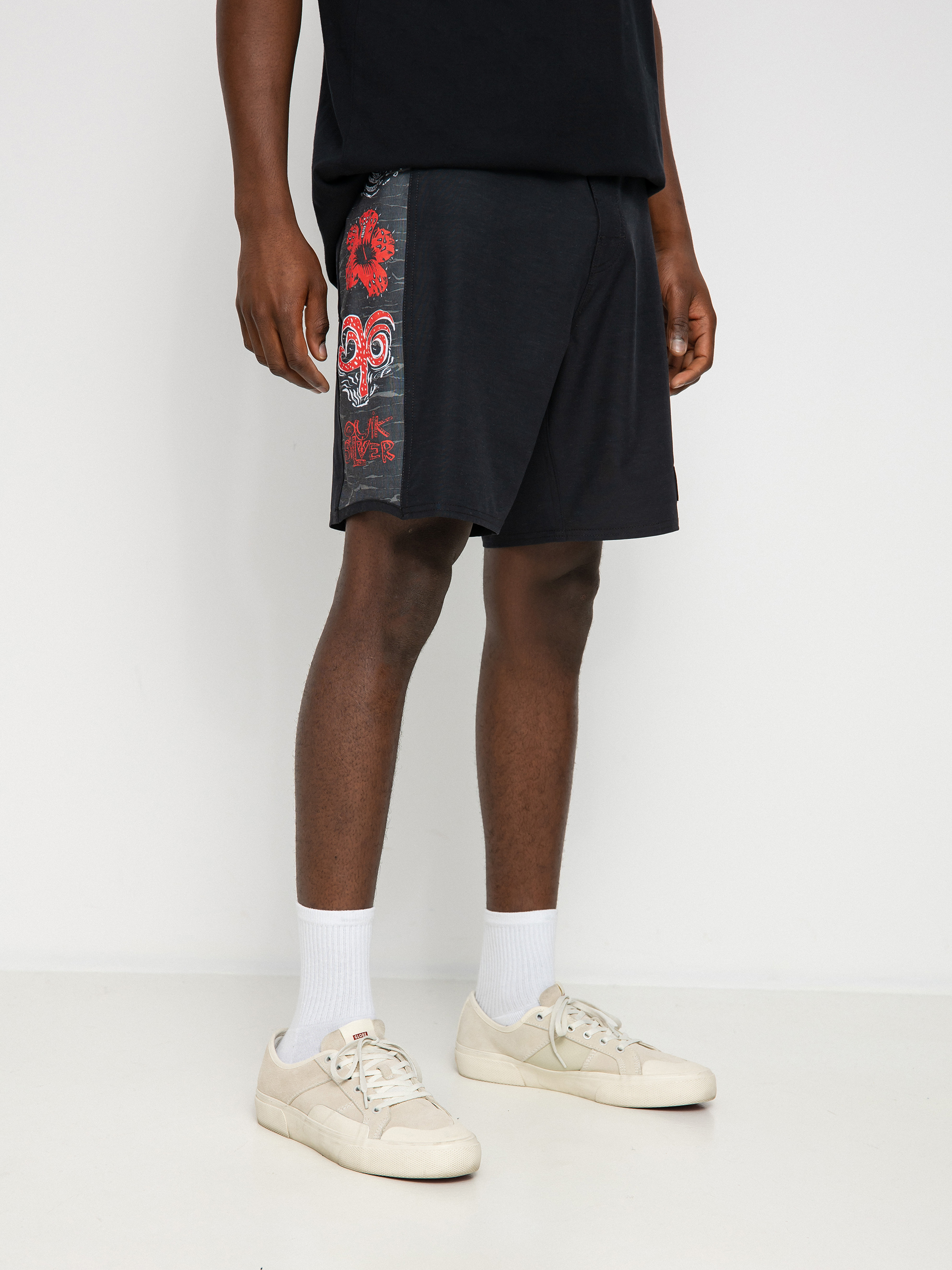 Plážové kraťasy Quiksilver X Stranger Things Original Arch 1986 18 (the upside down)