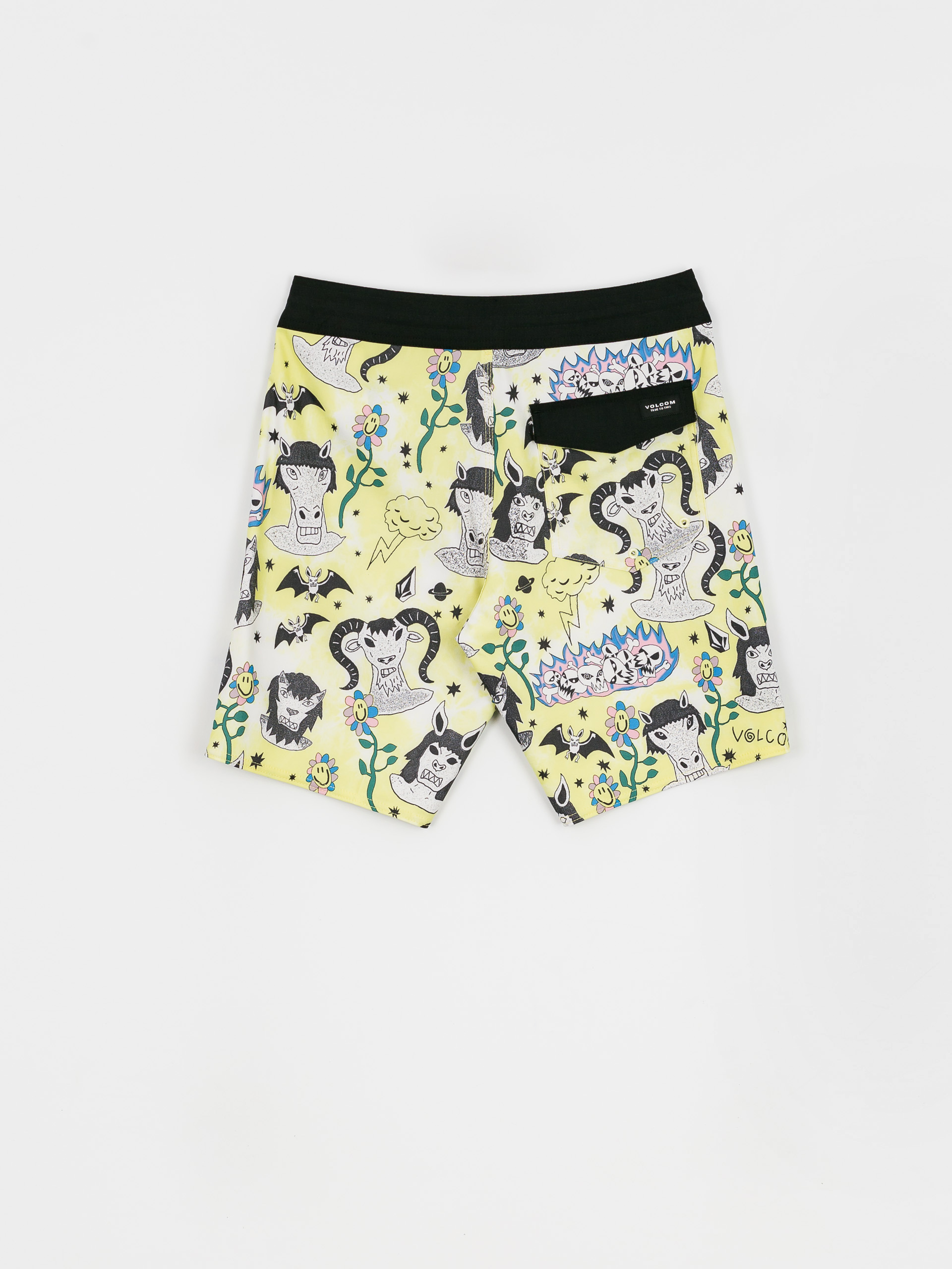 Plážové kraťasy Volcom Surf Vitals Ozzy Stoney 19 (glimmer yellow)