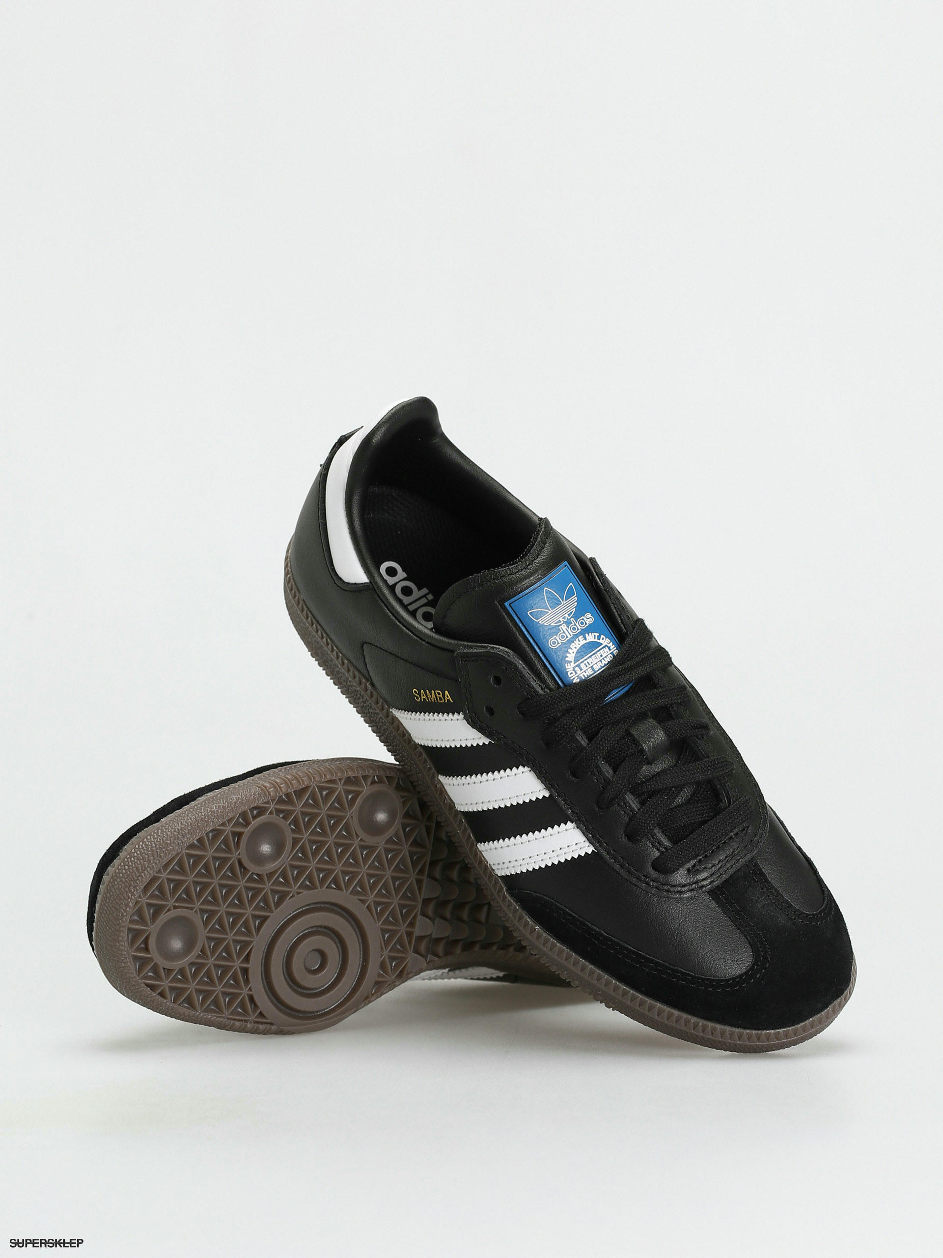 Boty adidas Samba Adv (cblack/ftwwht/goldmt)