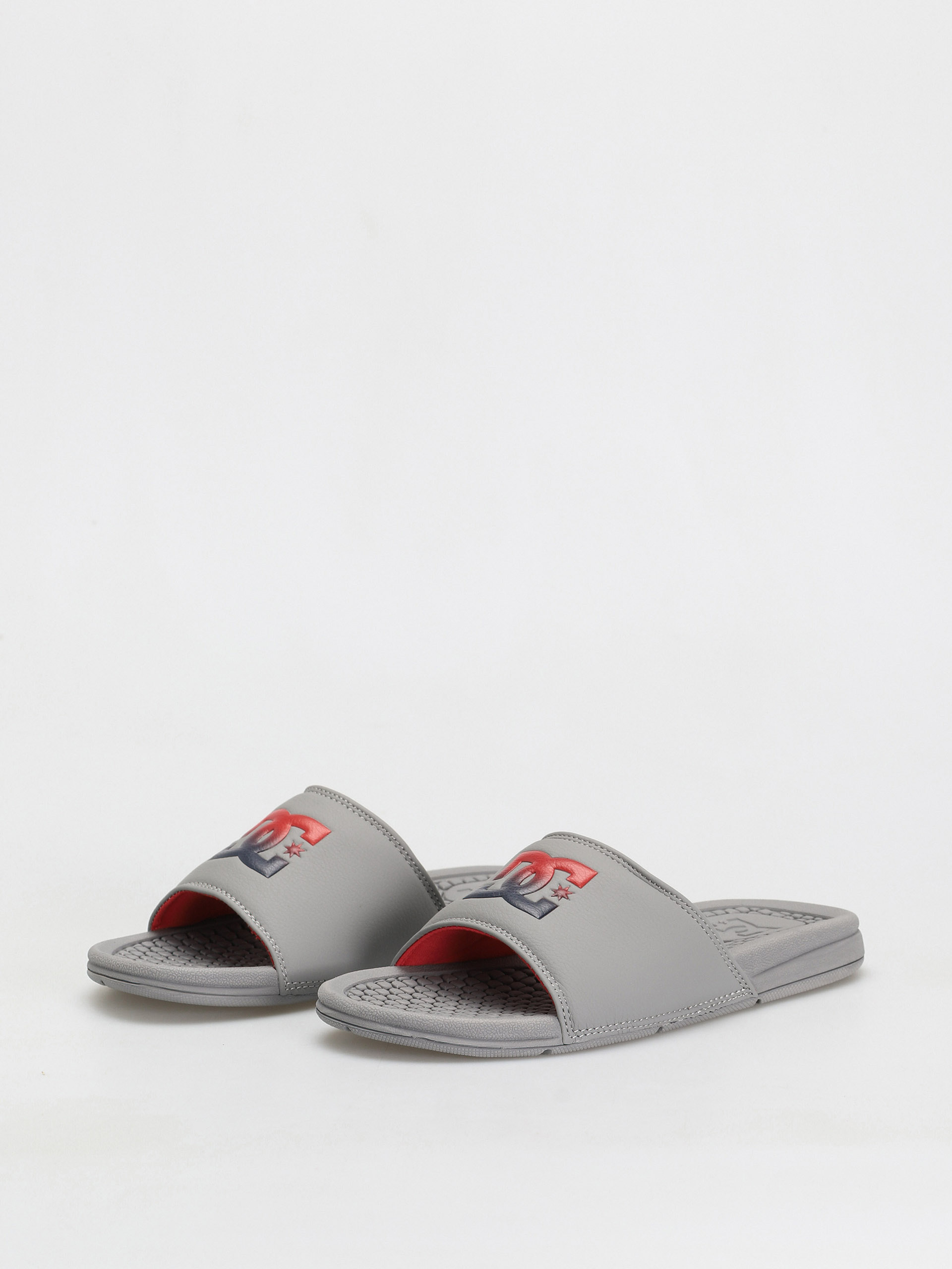 Plážovky DC Bolsa (grey/red)