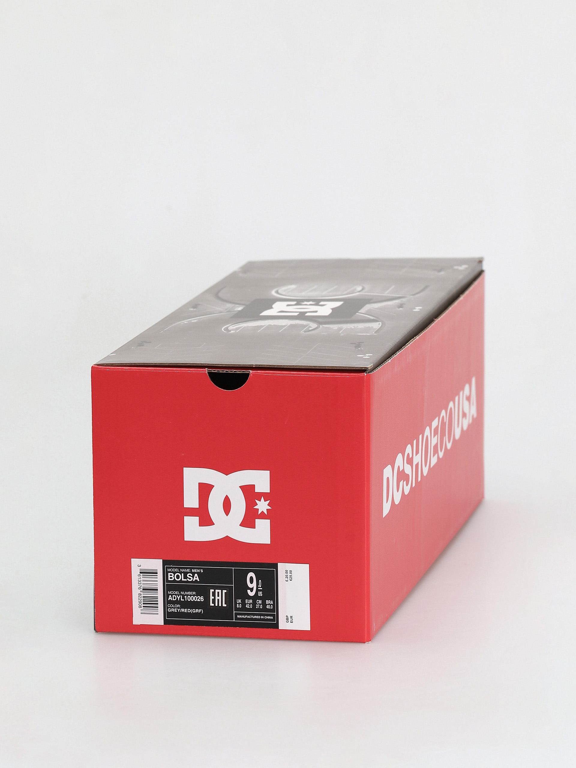 Plážovky DC Bolsa (grey/red)