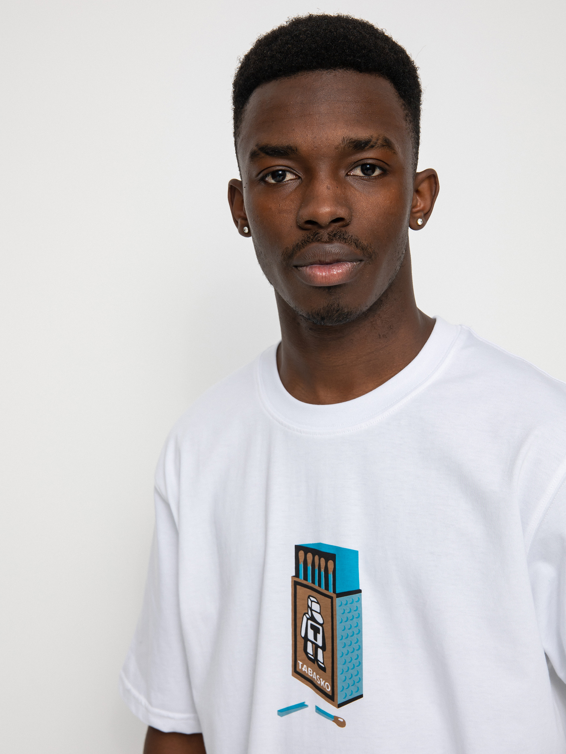 Tričko Tabasko Zips (white)