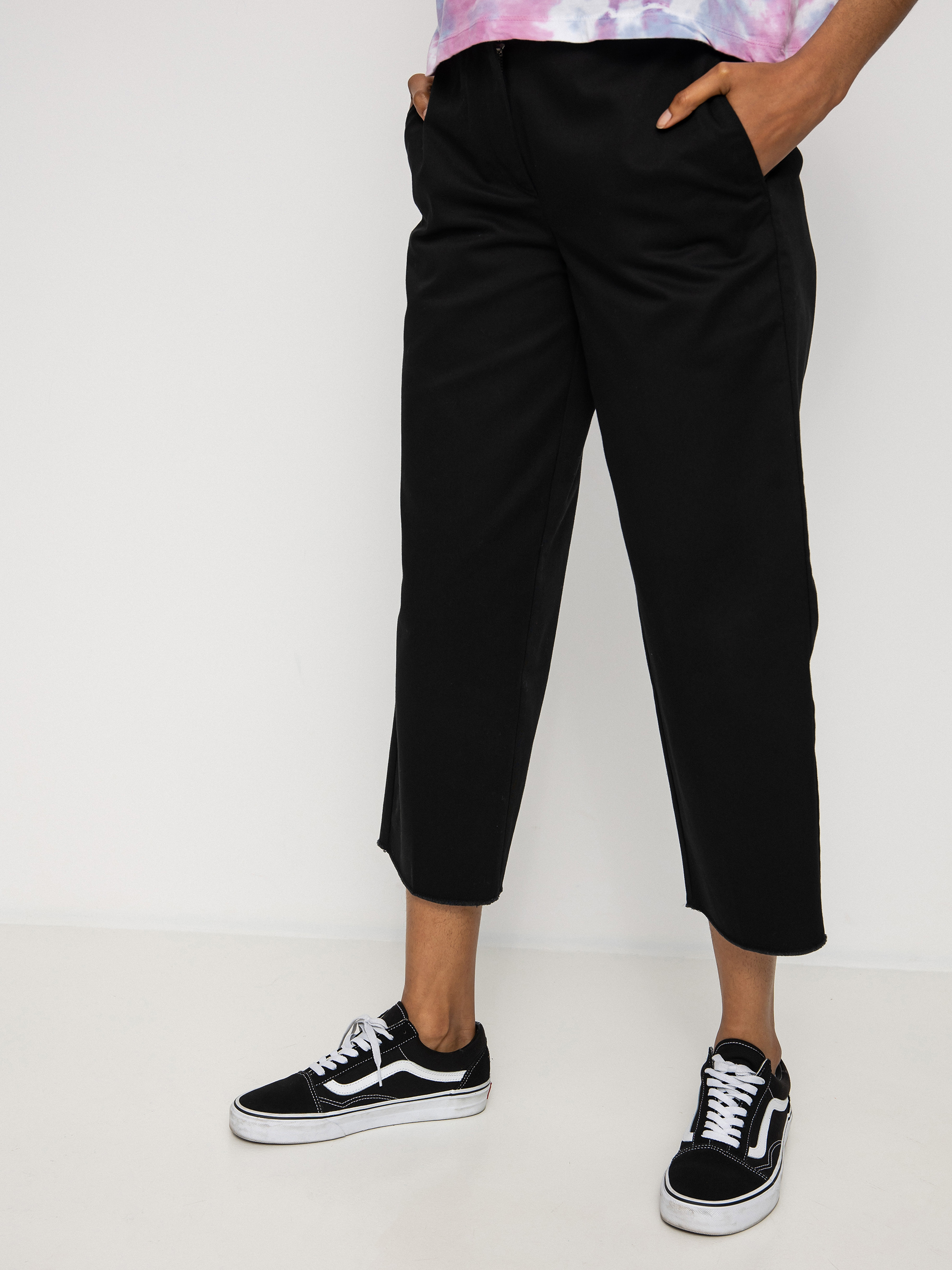 Kalhoty Volcom Whawhat Chino Wmn (black)