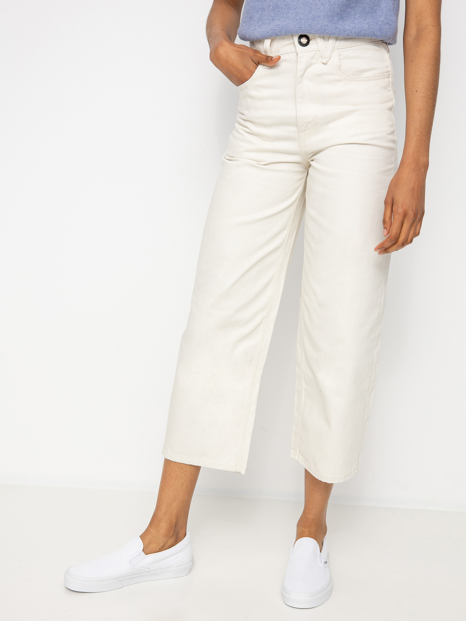 Kalhoty Volcom Weellow Denim Wmn (cloud)