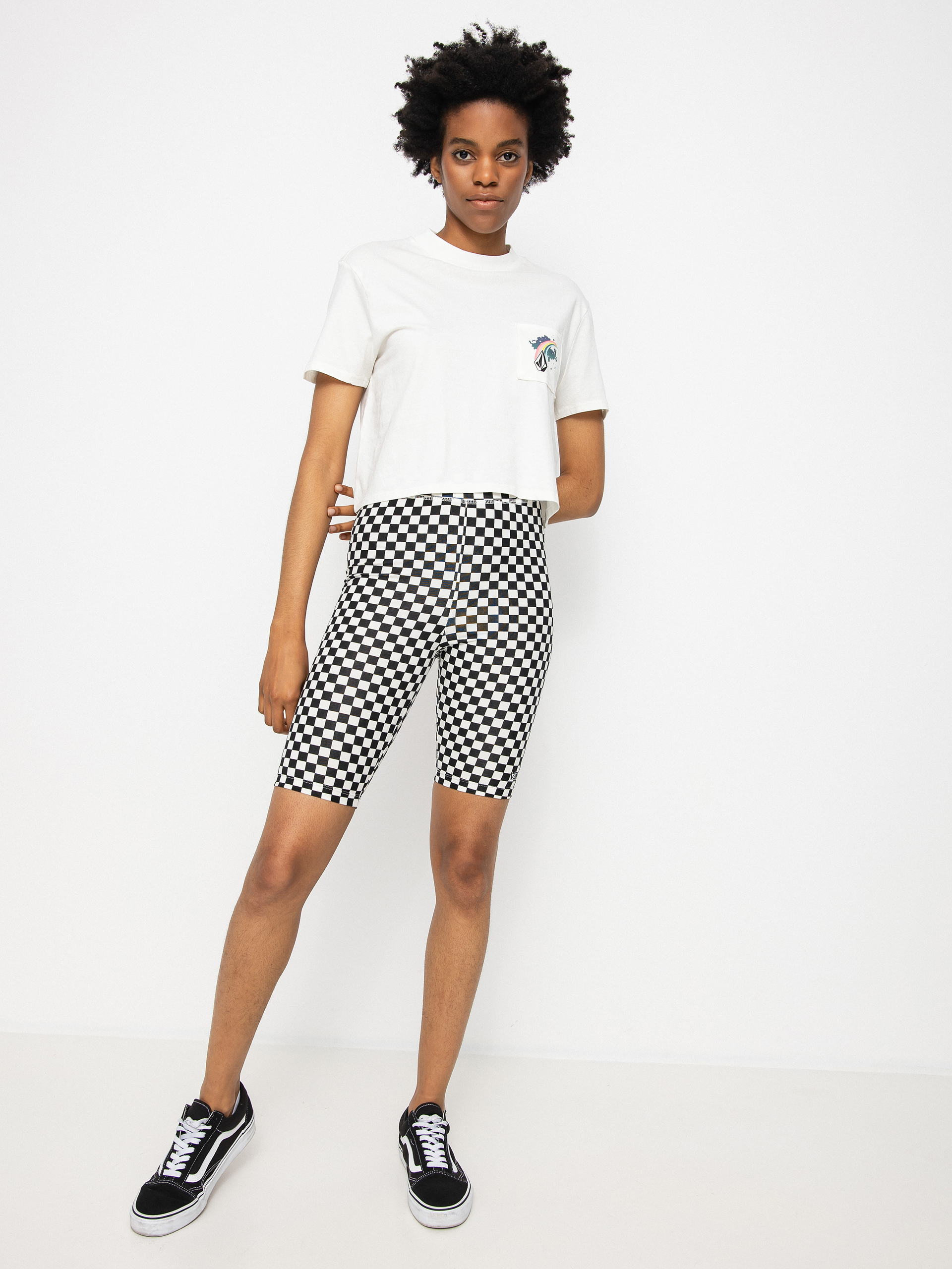 Tričko Volcom Pocket Dial Wmn (star white)