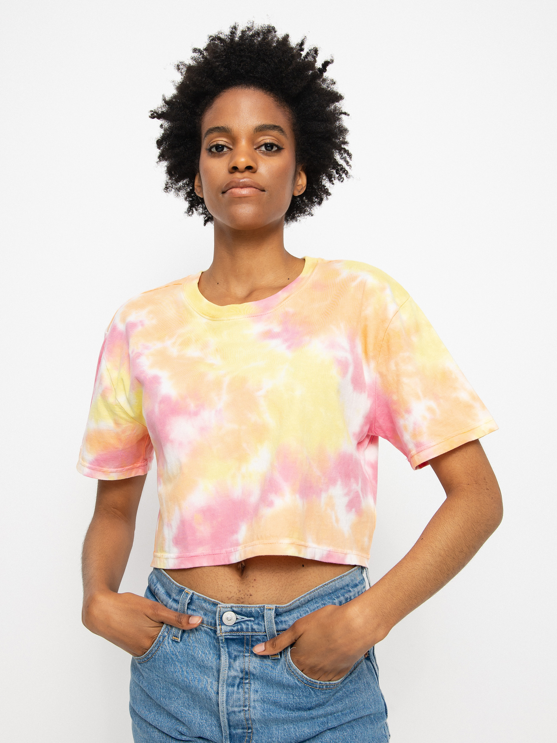 Tričko Volcom Galactic Stone Wmn (hazey pink)