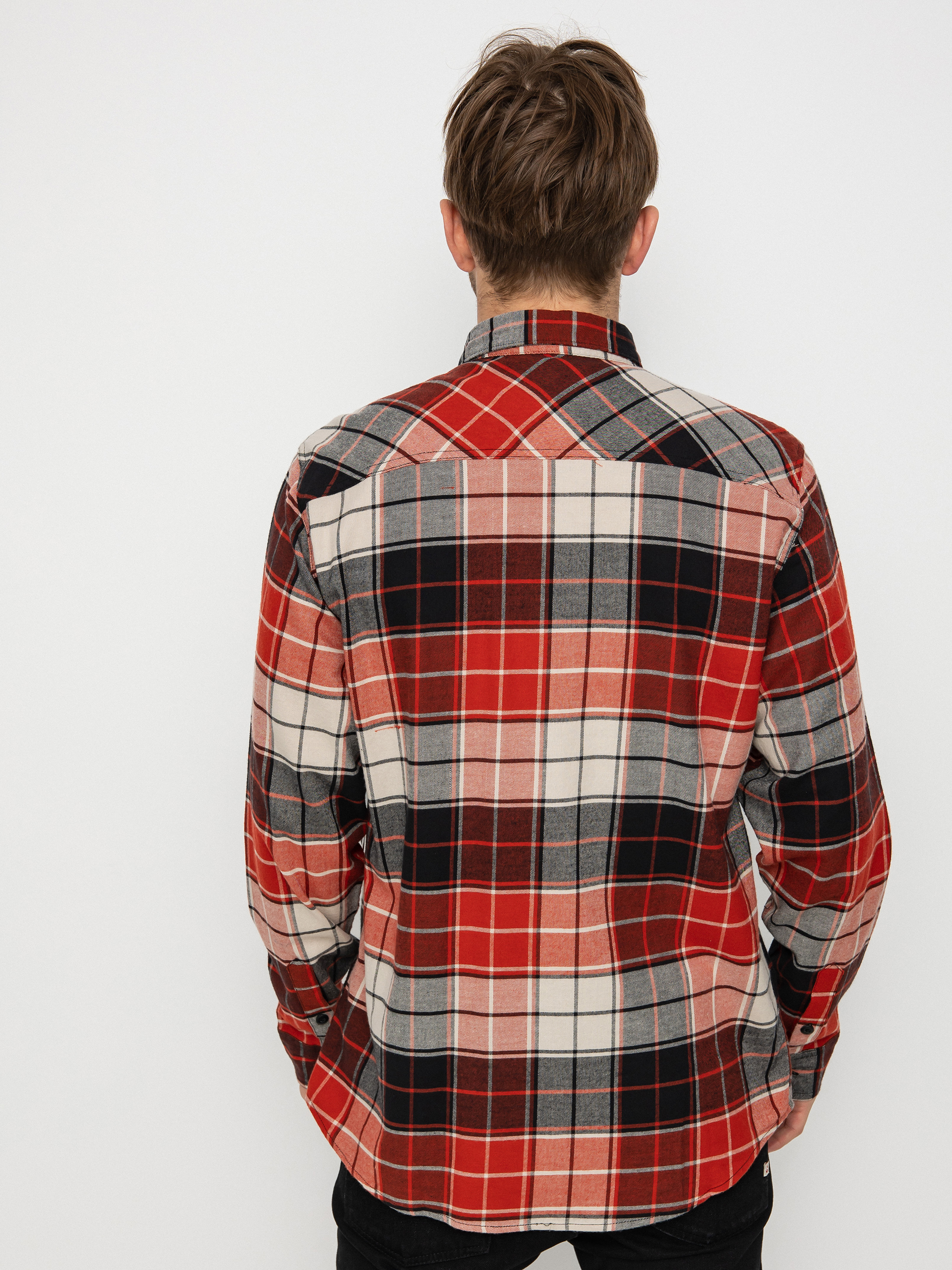 Košile Fox Grainz Utility (rd cly)