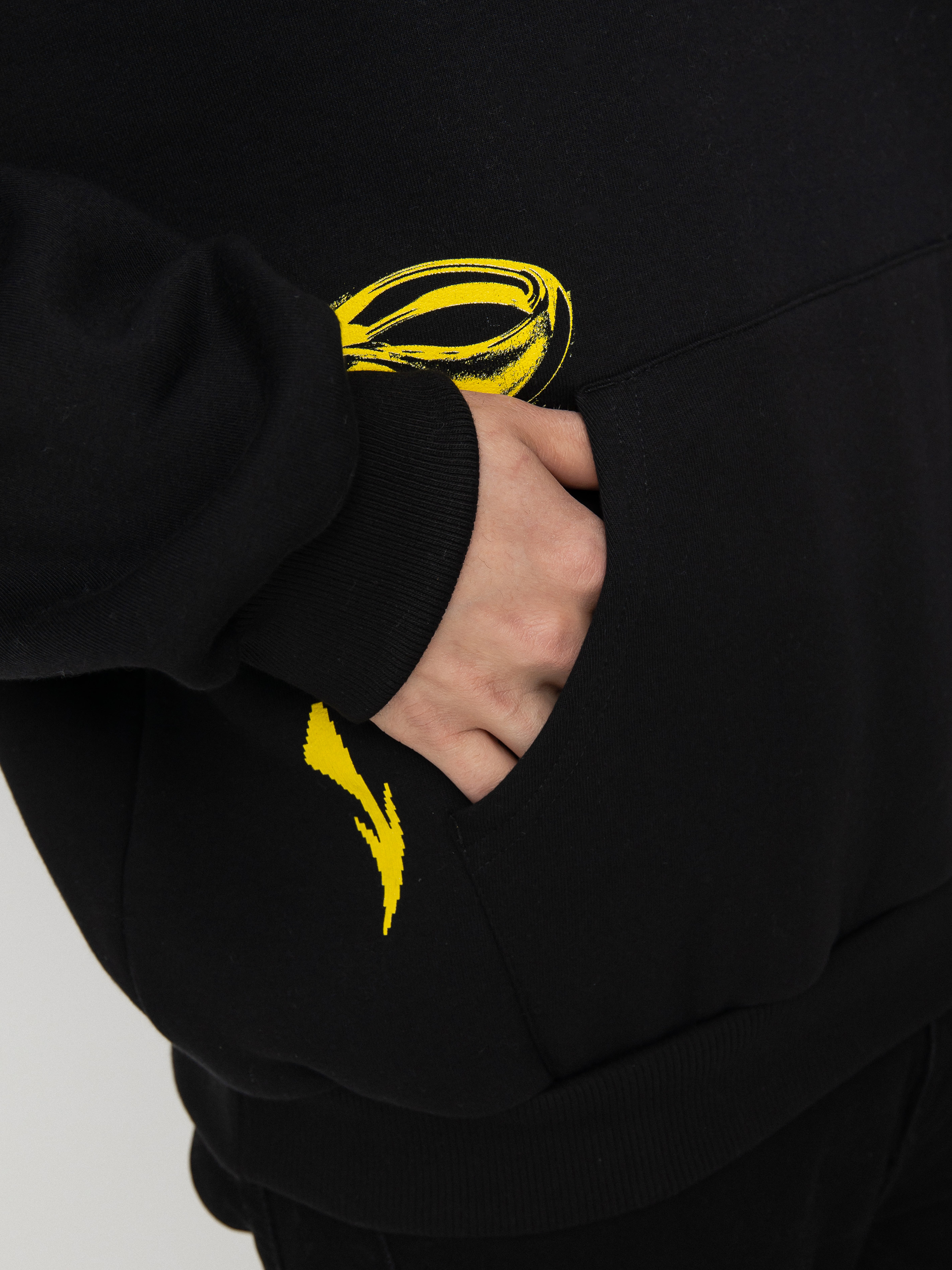 Mikina s kapucí Local Heroes Lh Supreme HD (black)