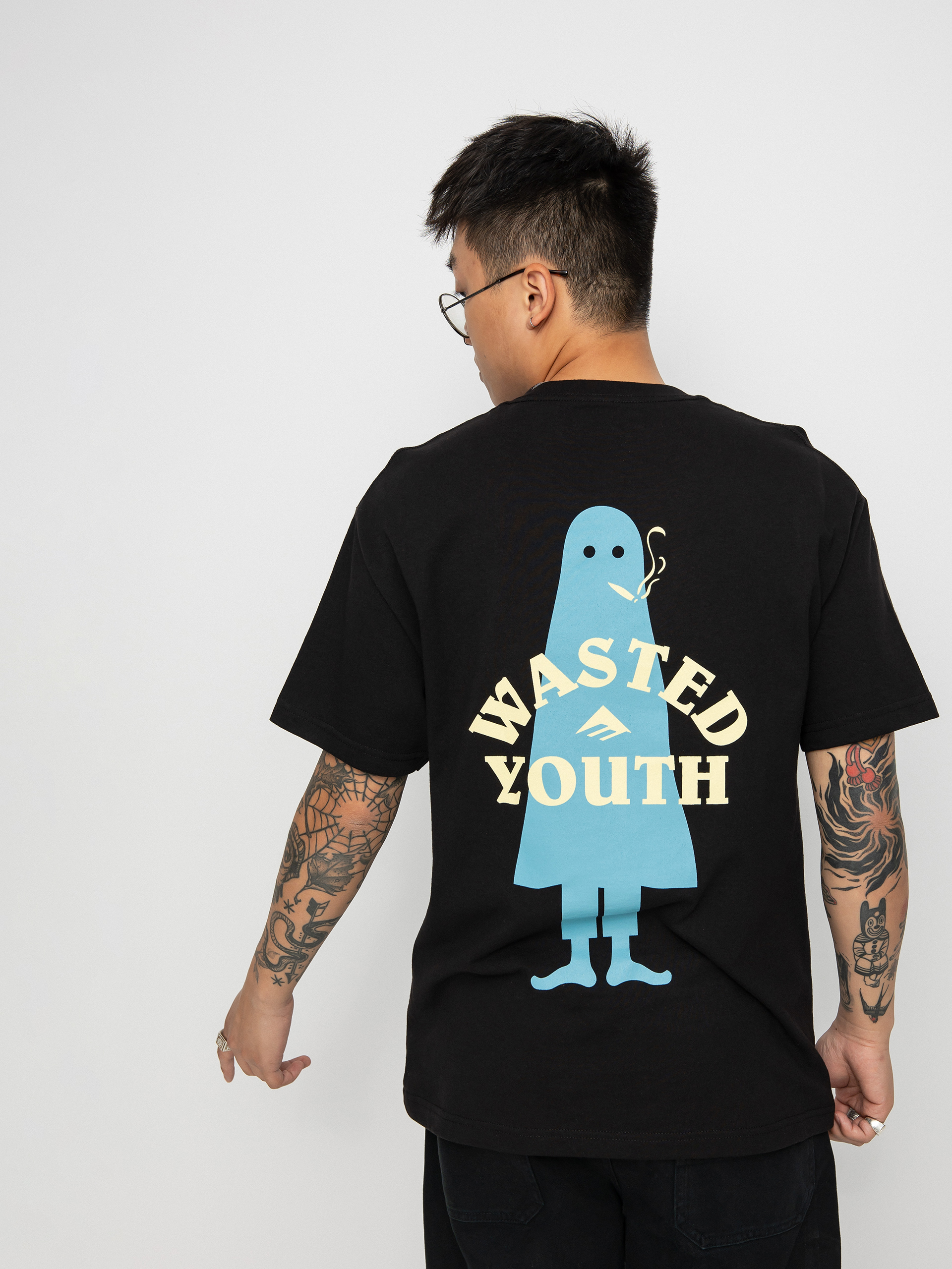 Tričko Emerica Wasted (black)