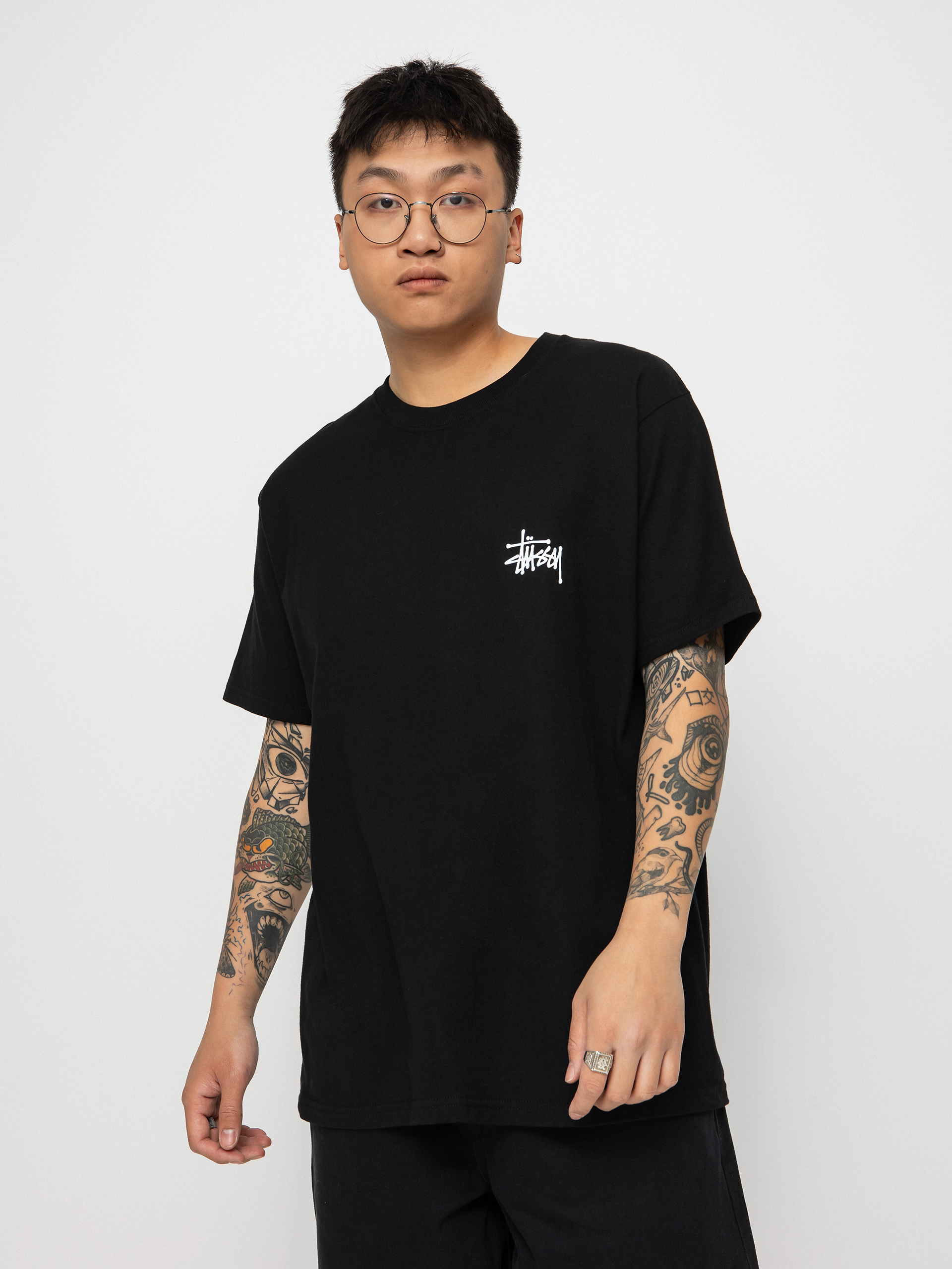 Tričko Stussy Basic (black)