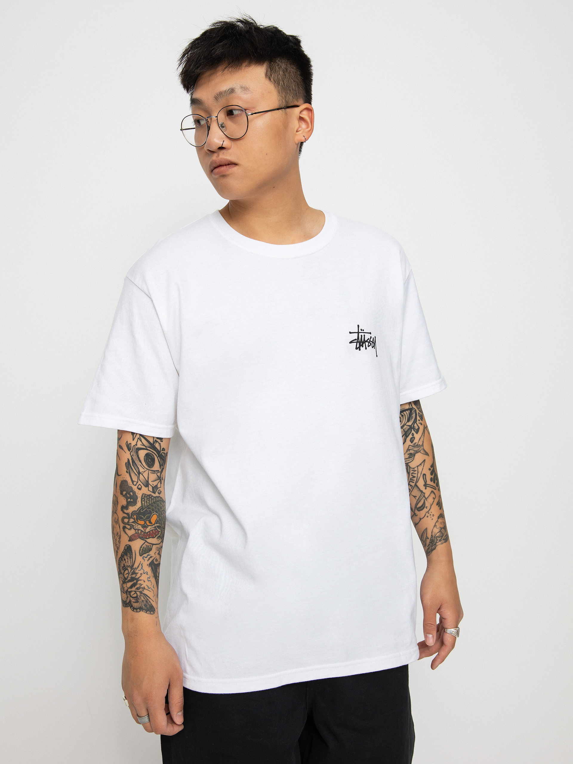 Tričko Stussy Basic (white)